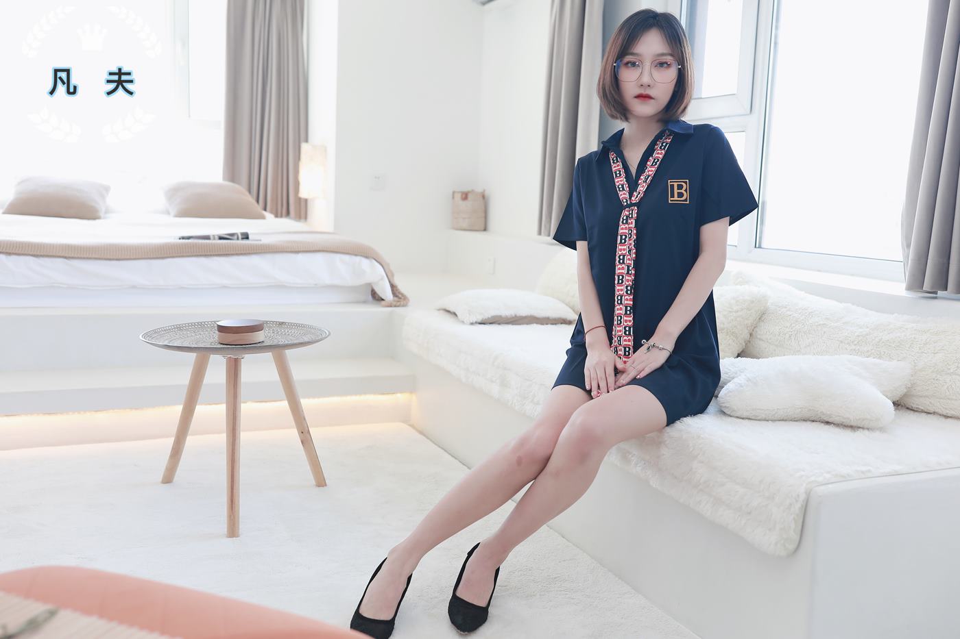 图片[20]-凡夫摄影 NO.0005 – 子轩连衣裙高跟美足[191P] – 速更版-美库