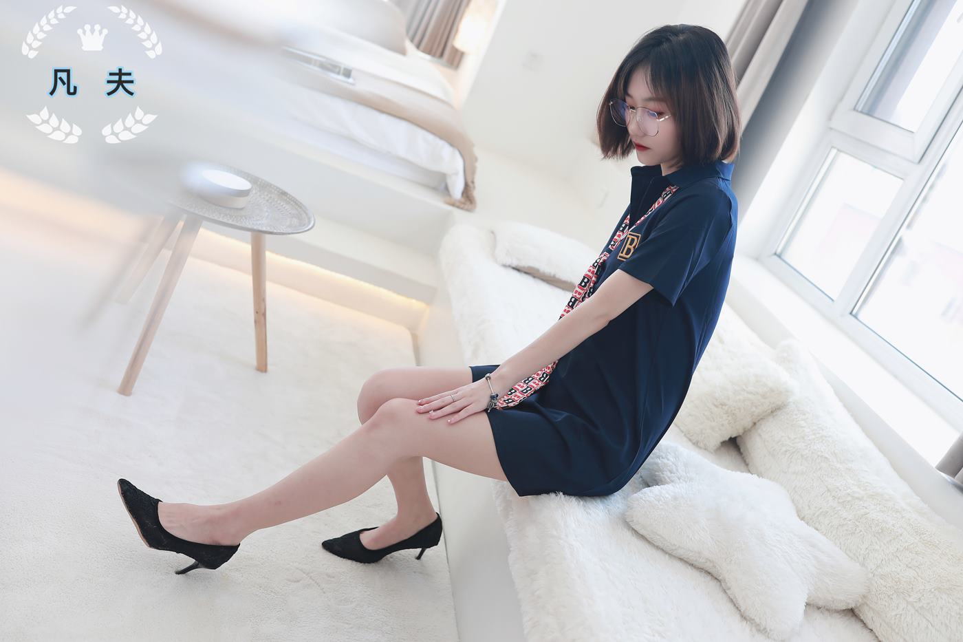 图片[21]-凡夫摄影 NO.0005 – 子轩连衣裙高跟美足[191P] – 速更版-美库