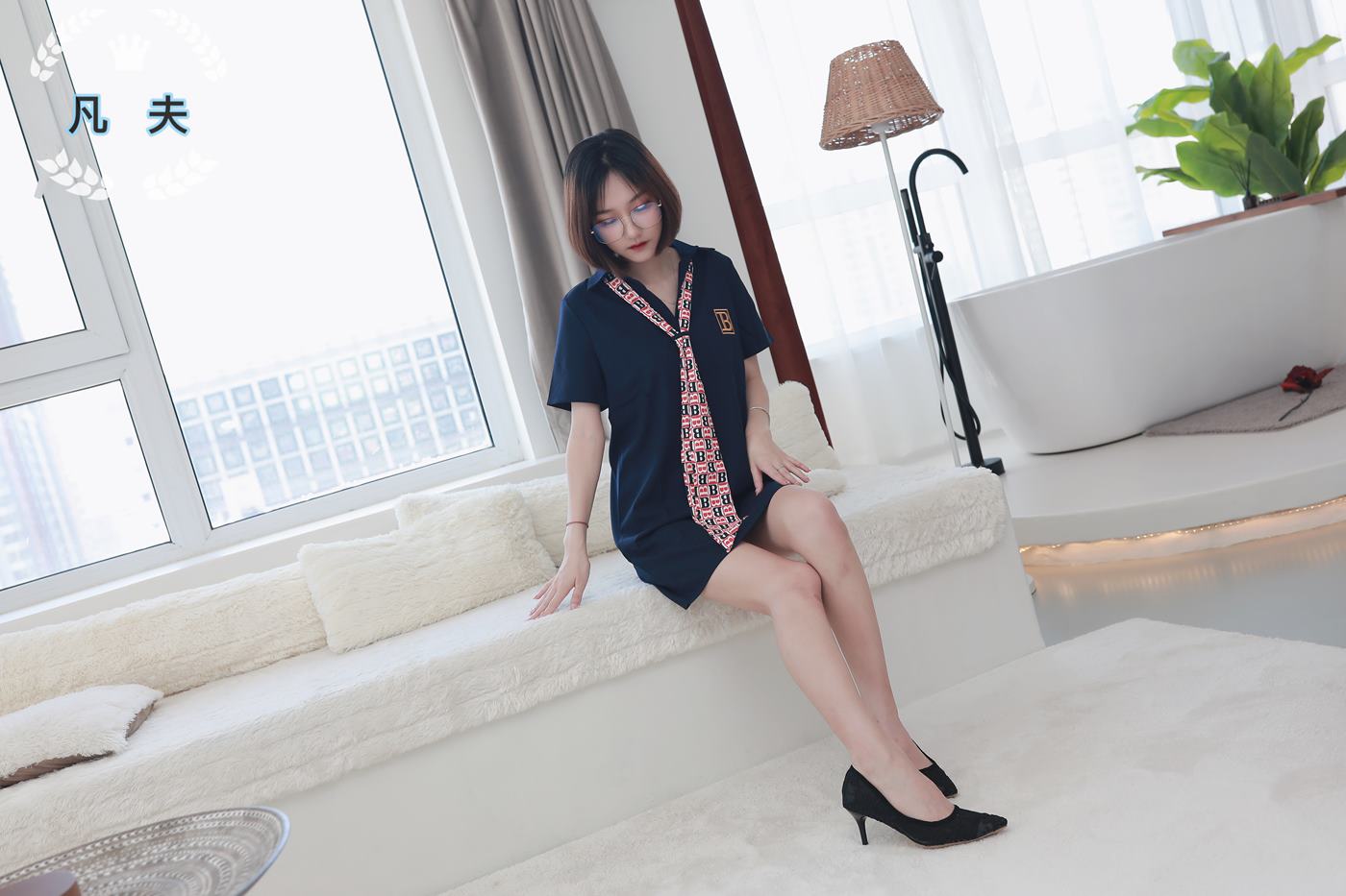 图片[28]-凡夫摄影 NO.0005 – 子轩连衣裙高跟美足[191P] – 速更版-美库