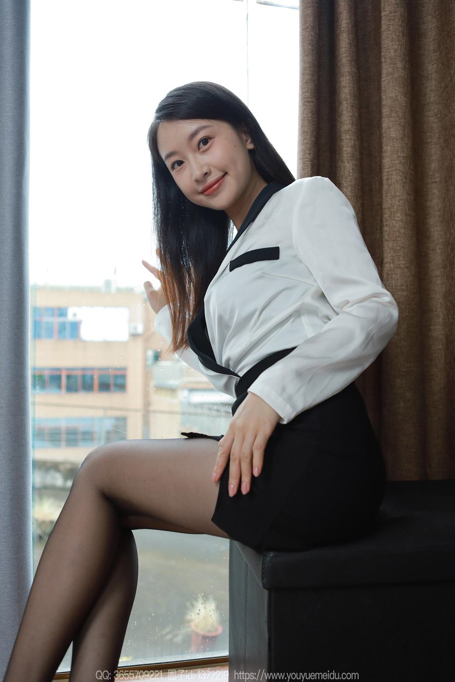 图片[26]-[IESS异思趣向] 2024.09.05 丝享家1838：小婕《黑白职业装（上）》[85P] – 速更版-美库