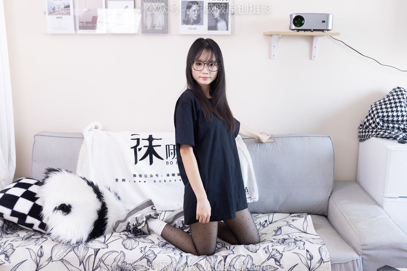 图片[33]-[BoBoSocks袜啵啵]NO.418 甜甜圈-板鞋、白棉袜、波点黑丝[145P] – 速更版-美库