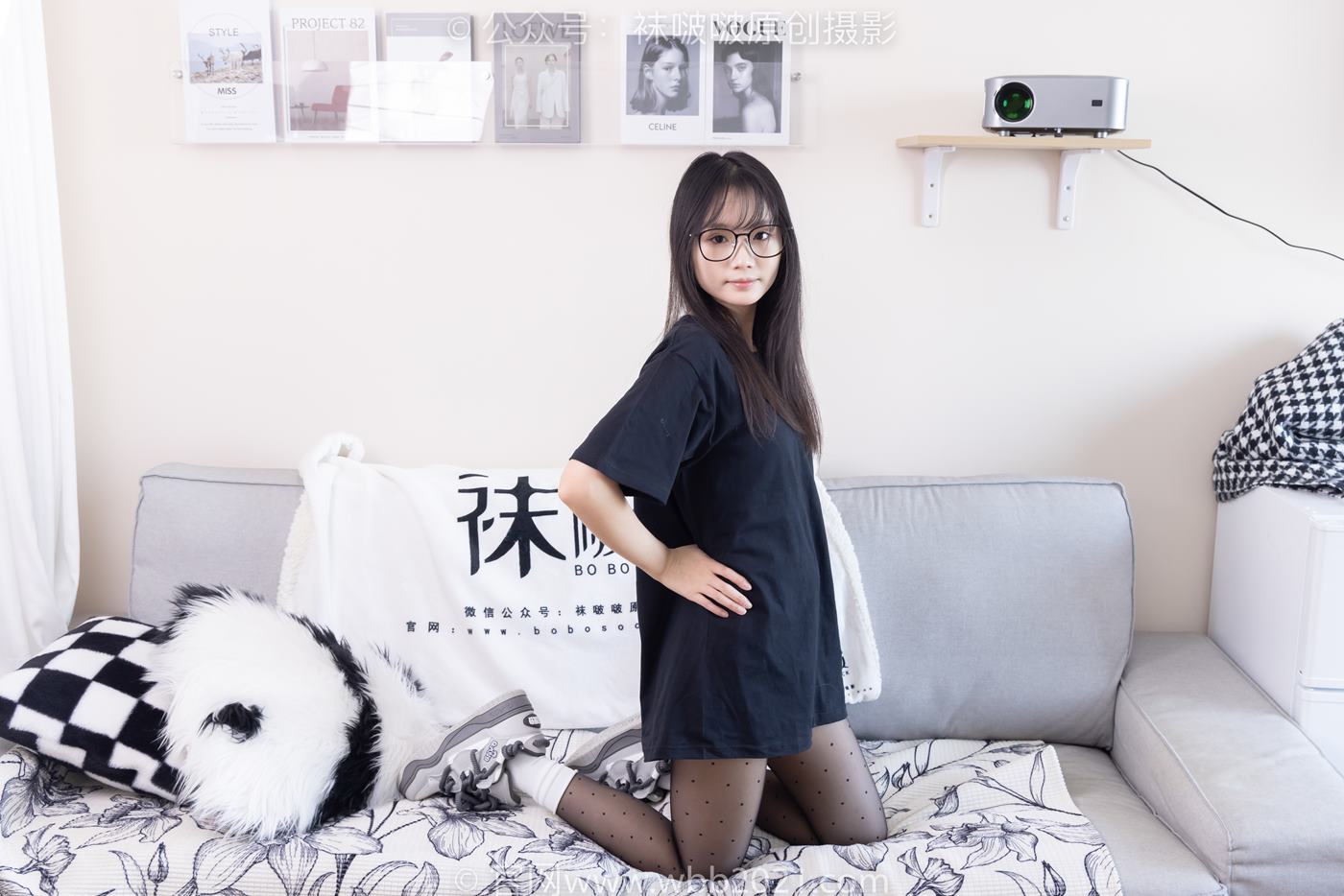 图片[34]-[BoBoSocks袜啵啵]NO.418 甜甜圈-板鞋、白棉袜、波点黑丝[145P] – 速更版-美库