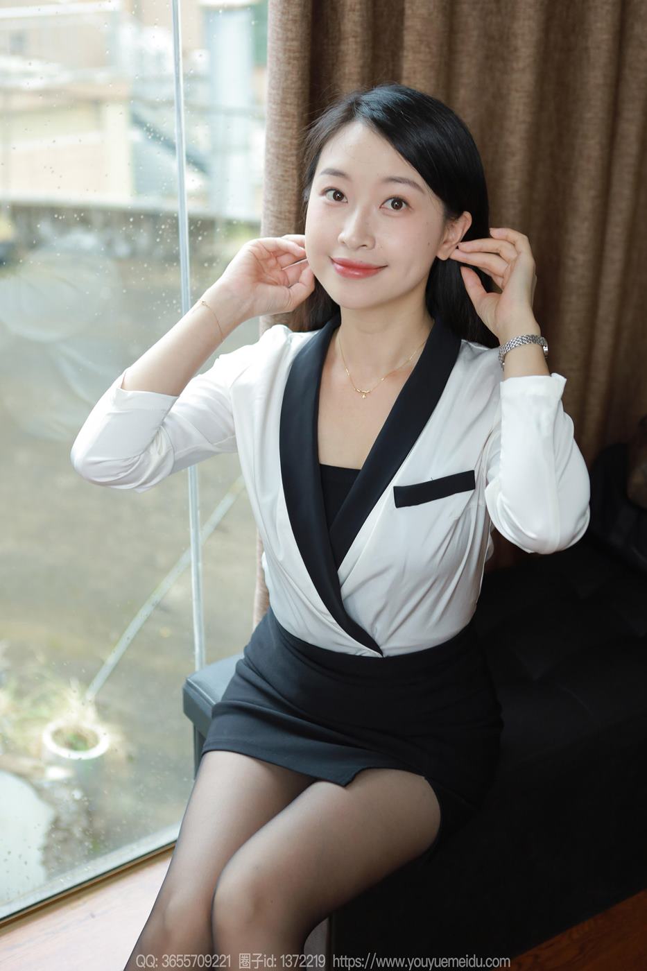 图片[38]-[IESS异思趣向] 2024.09.05 丝享家1838：小婕《黑白职业装（上）》[85P] – 速更版-美库