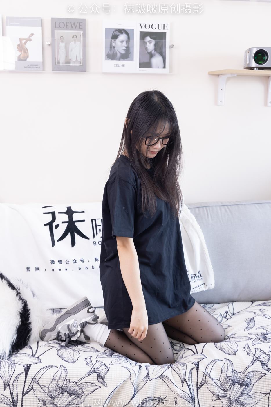 图片[37]-[BoBoSocks袜啵啵]NO.418 甜甜圈-板鞋、白棉袜、波点黑丝[145P] – 速更版-美库