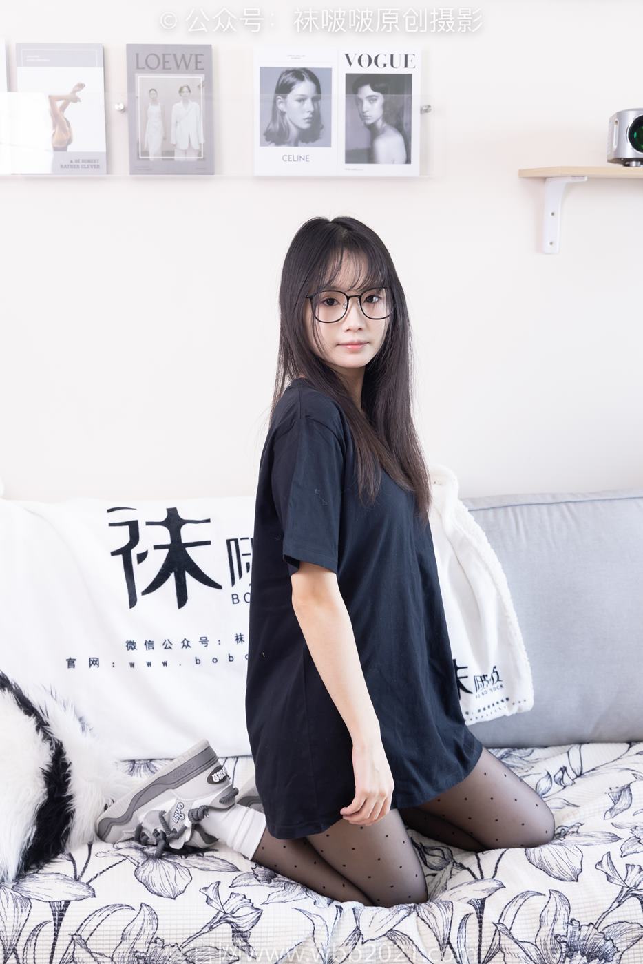 图片[38]-[BoBoSocks袜啵啵]NO.418 甜甜圈-板鞋、白棉袜、波点黑丝[145P] – 速更版-美库