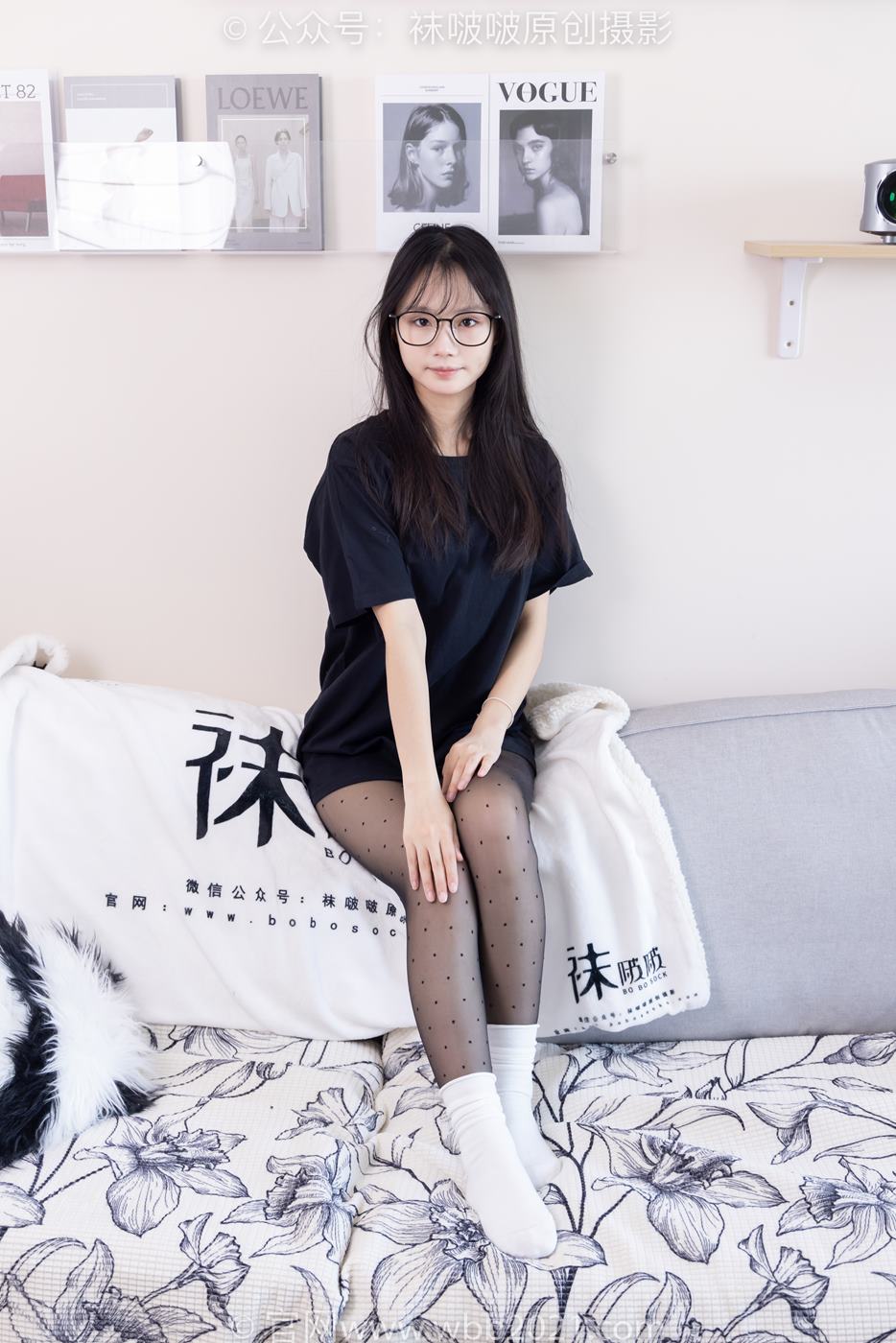 图片[54]-[BoBoSocks袜啵啵]NO.418 甜甜圈-板鞋、白棉袜、波点黑丝[145P] – 速更版-美库