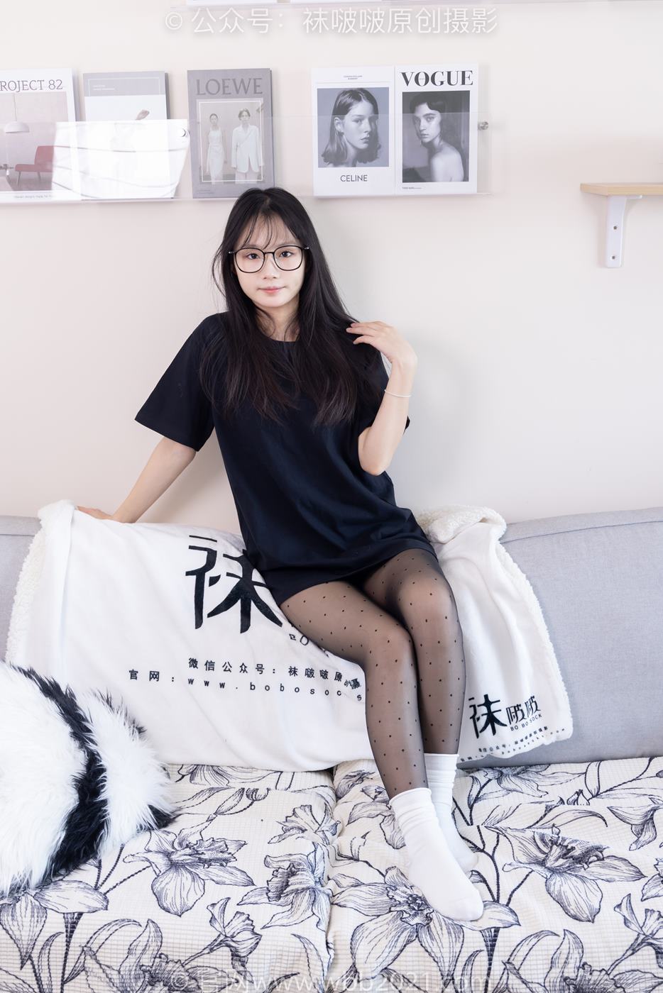 图片[56]-[BoBoSocks袜啵啵]NO.418 甜甜圈-板鞋、白棉袜、波点黑丝[145P] – 速更版-美库