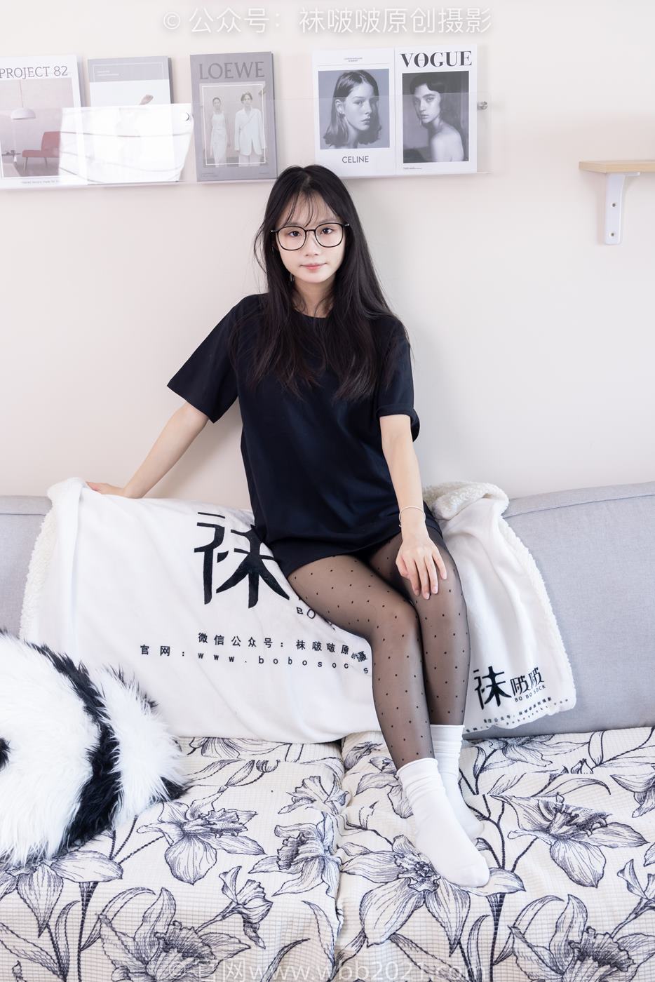 图片[55]-[BoBoSocks袜啵啵]NO.418 甜甜圈-板鞋、白棉袜、波点黑丝[145P] – 速更版-美库