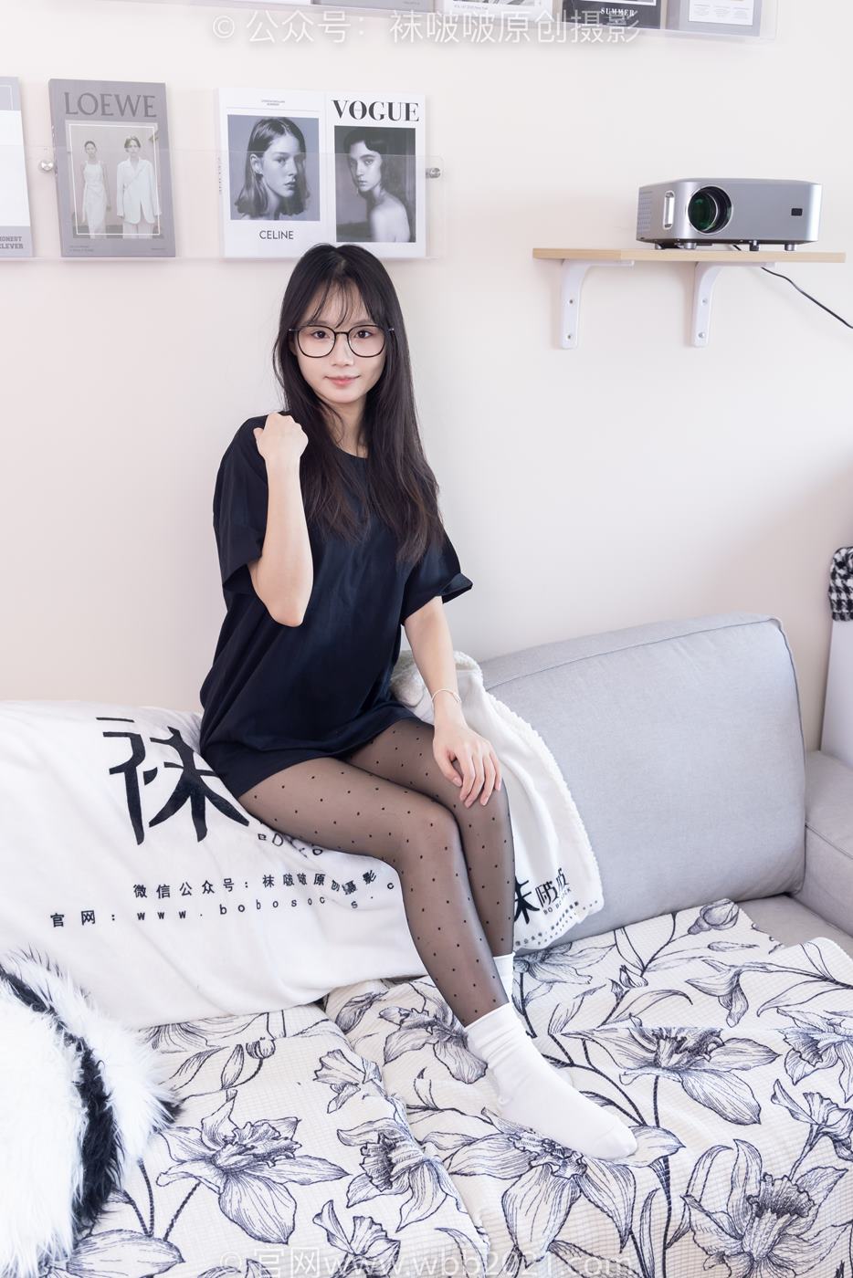 图片[61]-[BoBoSocks袜啵啵]NO.418 甜甜圈-板鞋、白棉袜、波点黑丝[145P] – 速更版-美库