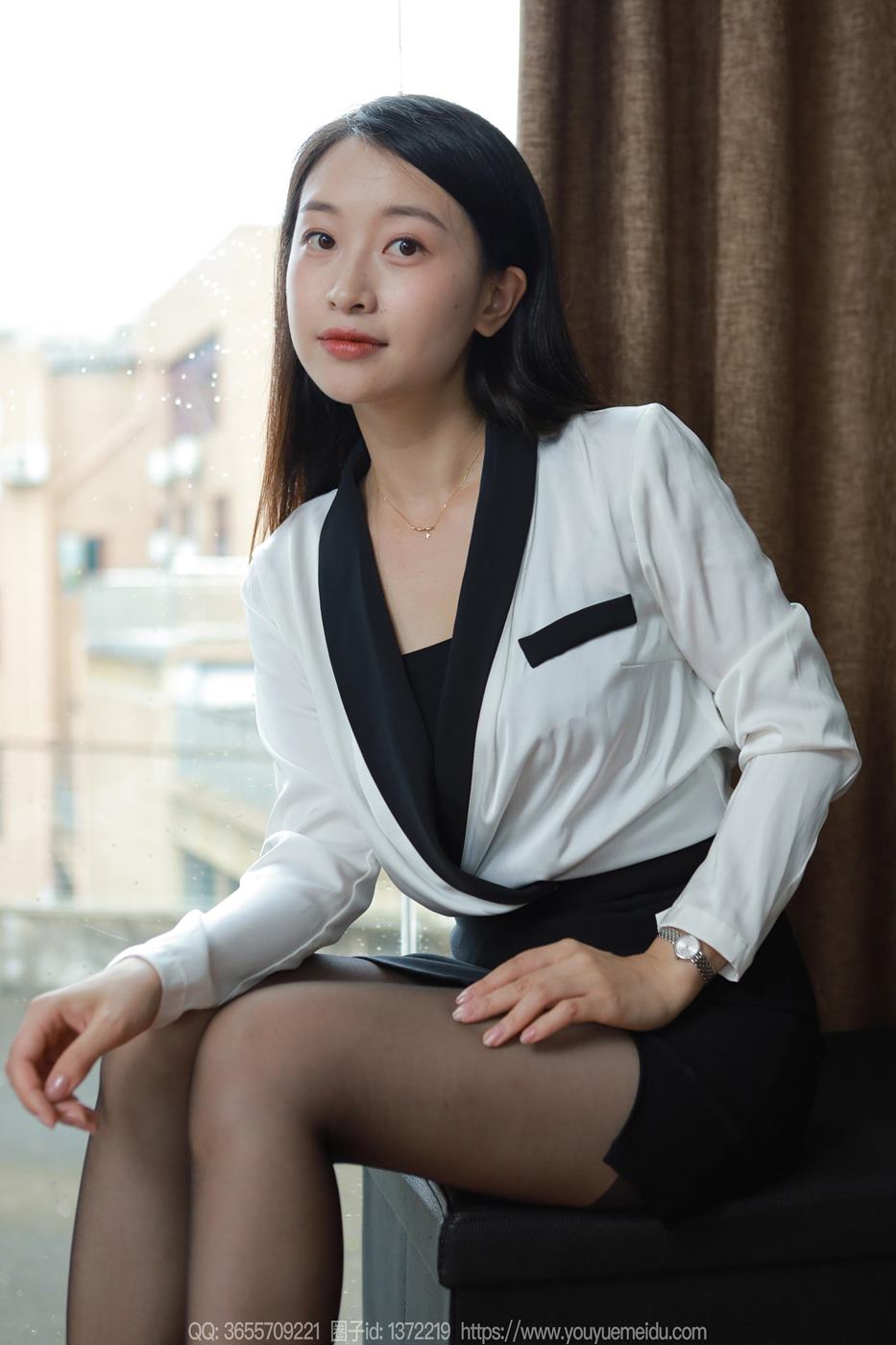 图片[85]-[IESS异思趣向] 2024.09.05 丝享家1838：小婕《黑白职业装（上）》[85P] – 速更版-美库