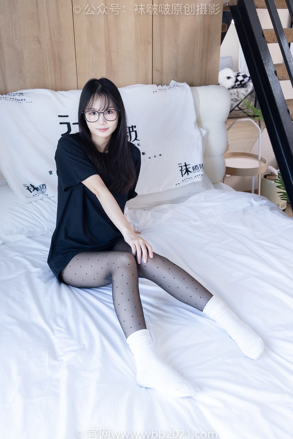 图片[102]-[BoBoSocks袜啵啵]NO.418 甜甜圈-板鞋、白棉袜、波点黑丝[145P] – 速更版-美库