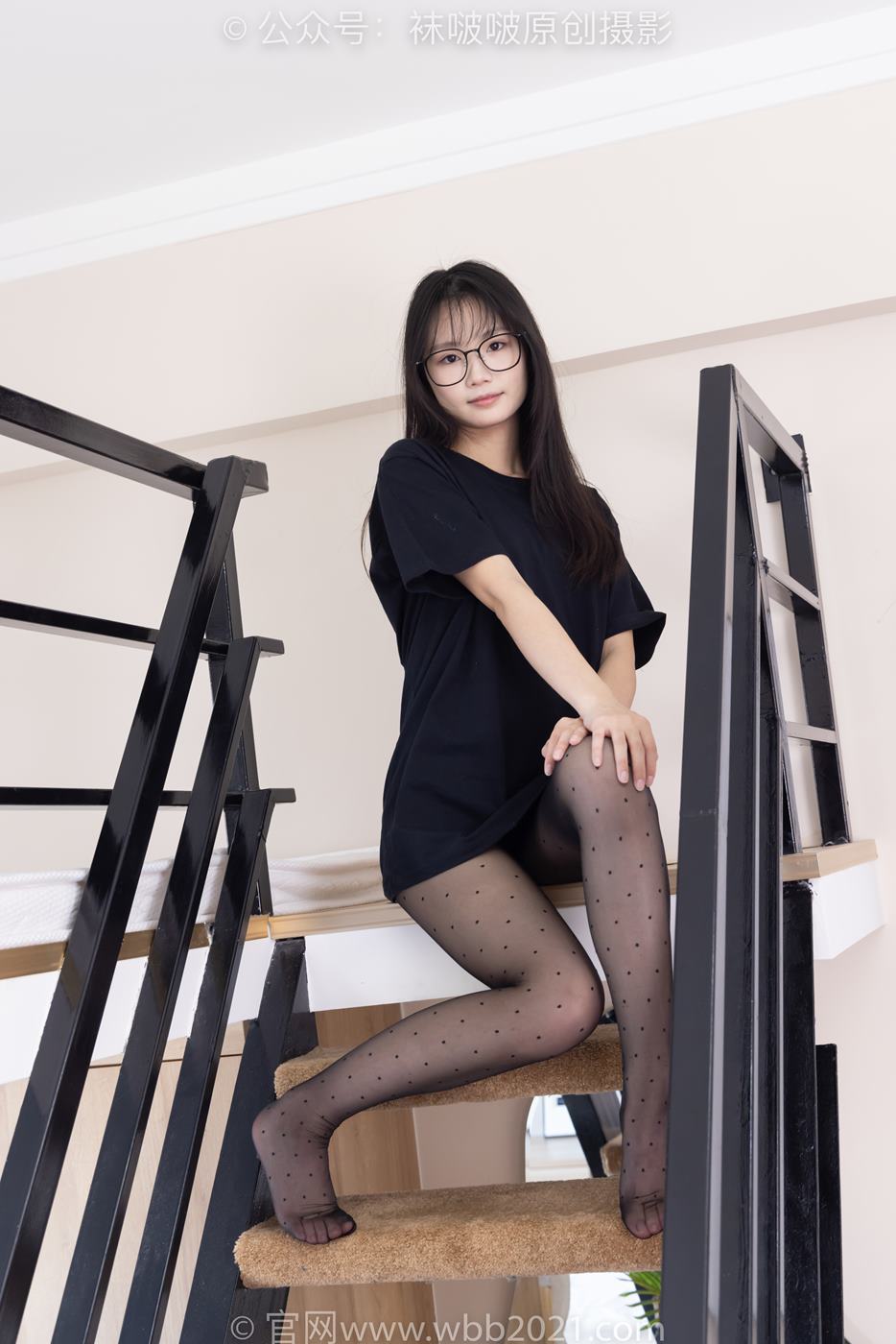 图片[140]-[BoBoSocks袜啵啵]NO.418 甜甜圈-板鞋、白棉袜、波点黑丝[145P] – 速更版-美库