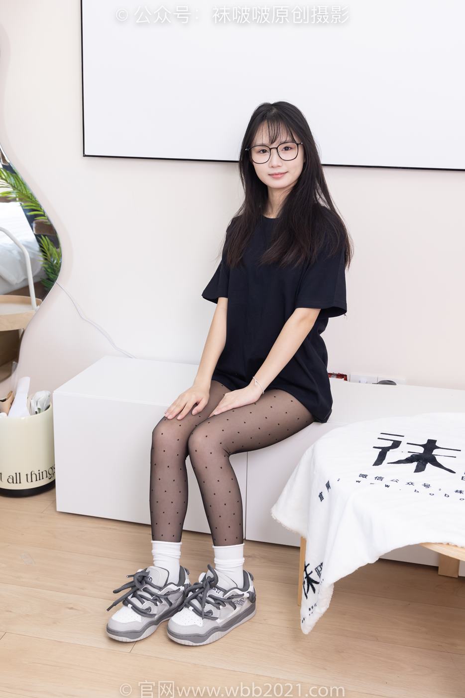 图片[146]-[BoBoSocks袜啵啵]NO.418 甜甜圈-板鞋、白棉袜、波点黑丝[145P] – 速更版-美库