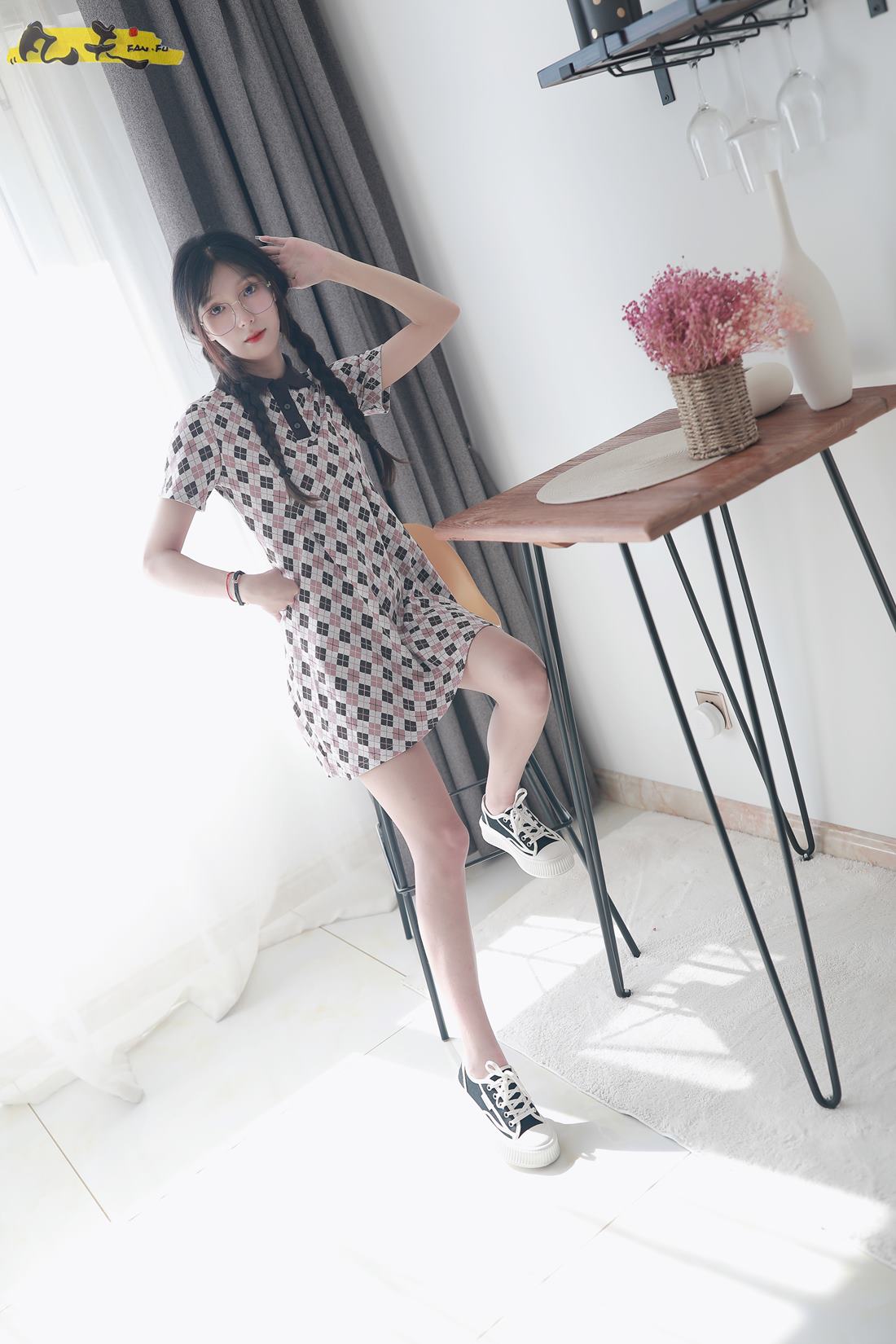 图片[10]-凡夫摄影 NO.0007 – 夏妹 板鞋白棉袜[207P] – 速更版-美库