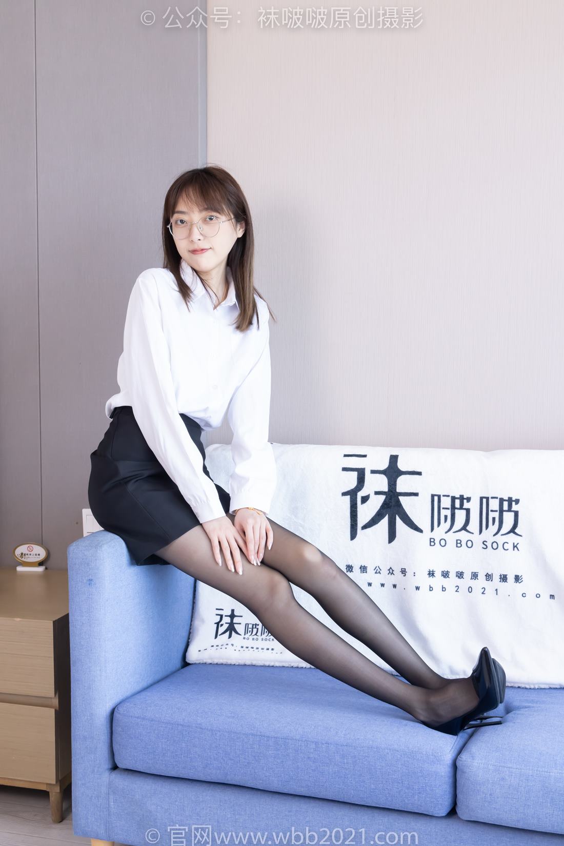 图片[21]-[BoBoSocks袜啵啵]NO.419 稚予-高跟鞋、黑丝、短肉丝、ol风[142P] – 速更版-美库