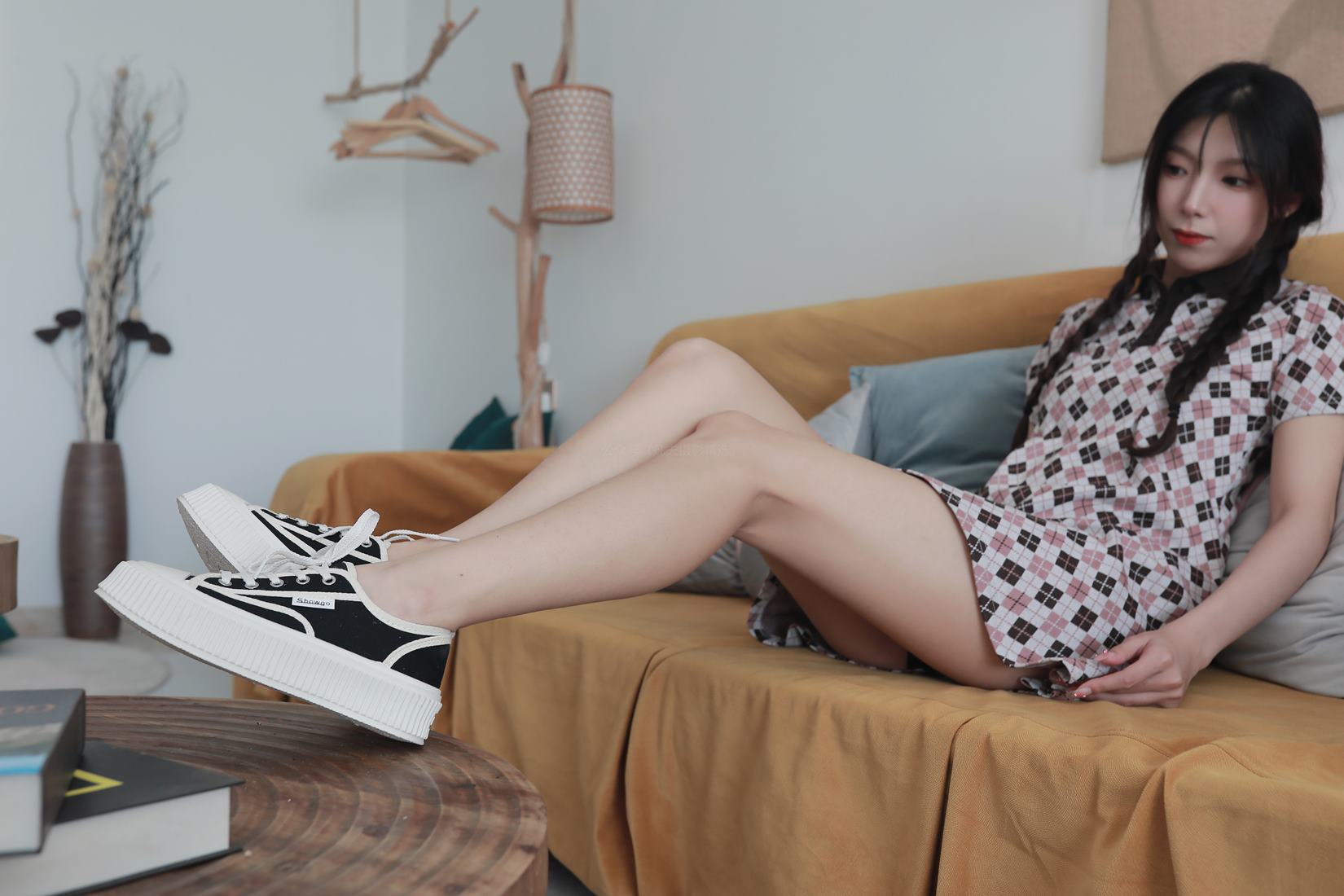 图片[100]-凡夫摄影 NO.0007 – 夏妹 板鞋白棉袜[207P] – 速更版-美库