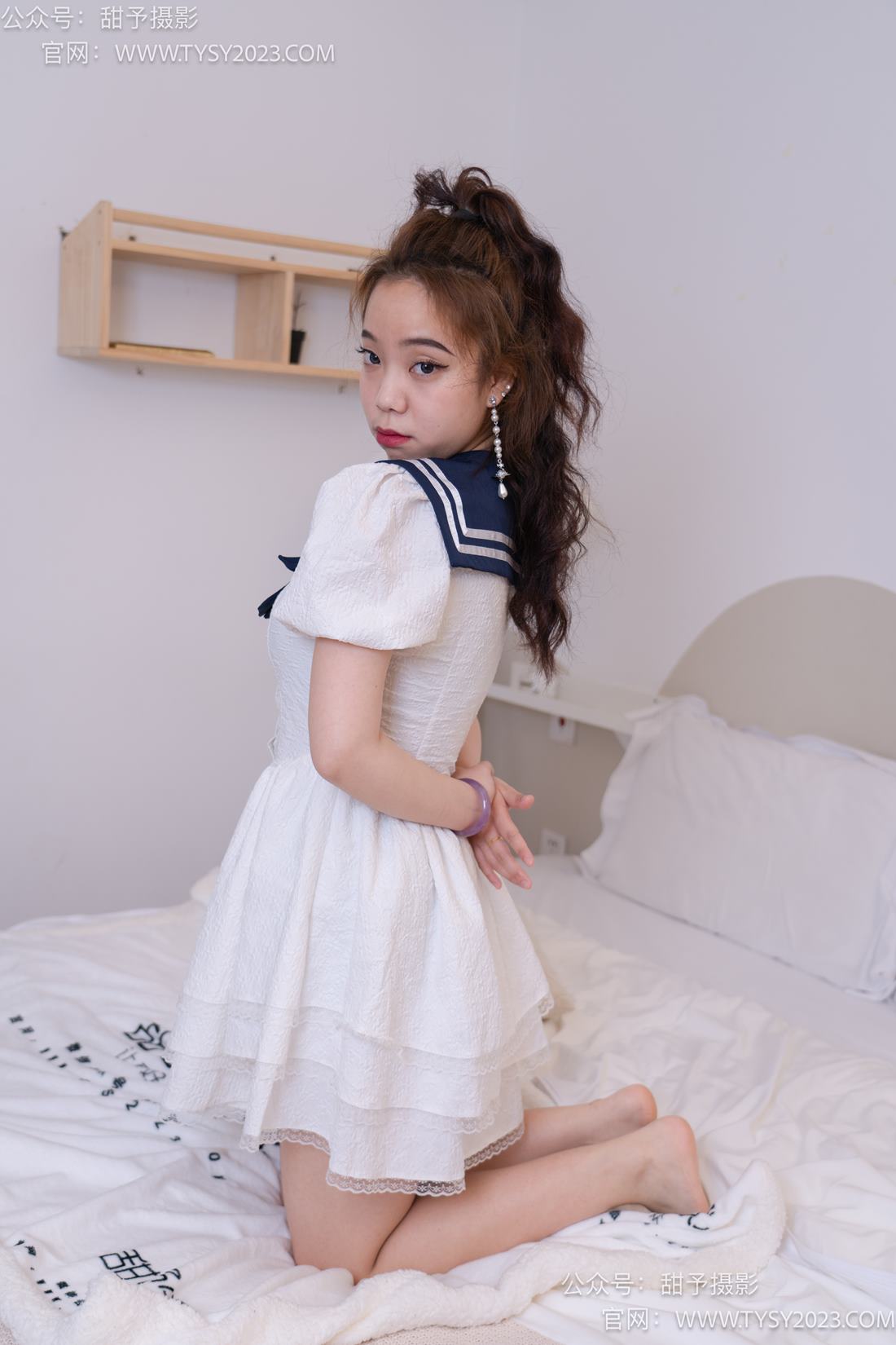 图片[104]-甜予摄影 NO.073 小语-运动鞋、白棉袜、裸足[131P] – 速更版-美库