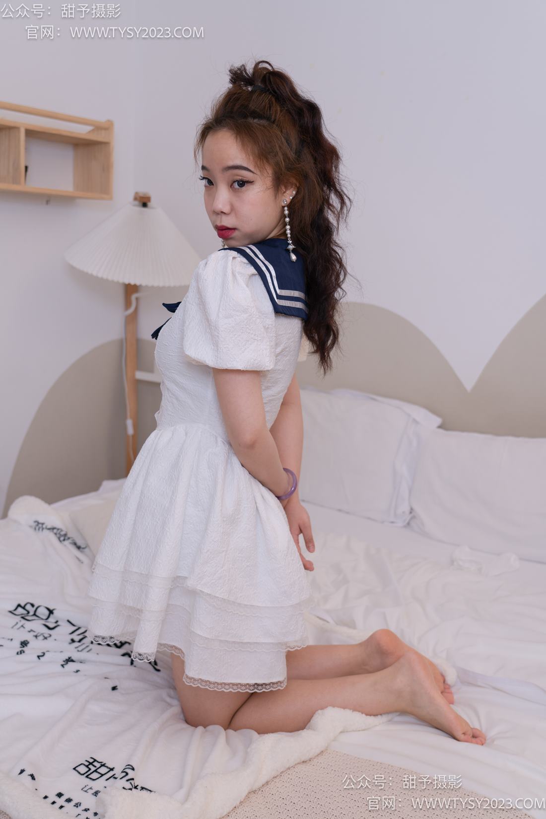 图片[110]-甜予摄影 NO.073 小语-运动鞋、白棉袜、裸足[131P] – 速更版-美库