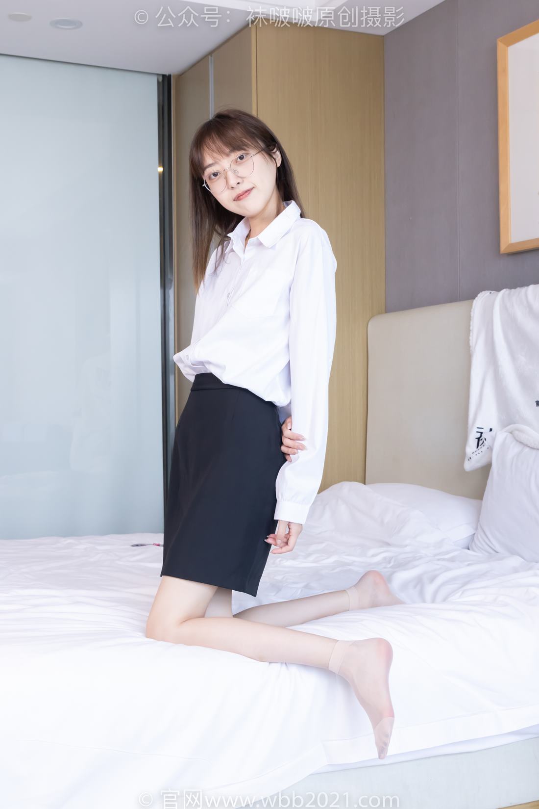 图片[106]-[BoBoSocks袜啵啵]NO.419 稚予-高跟鞋、黑丝、短肉丝、ol风[142P] – 速更版-美库