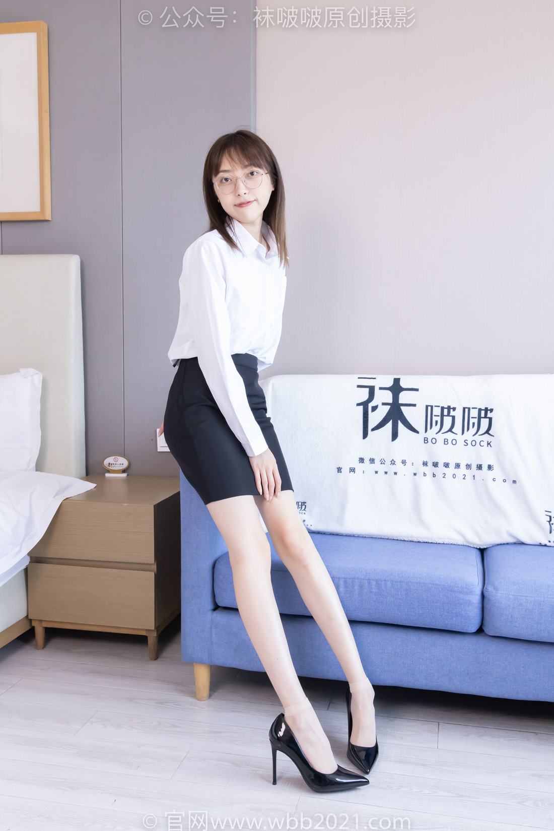 图片[122]-[BoBoSocks袜啵啵]NO.419 稚予-高跟鞋、黑丝、短肉丝、ol风[142P] – 速更版-美库