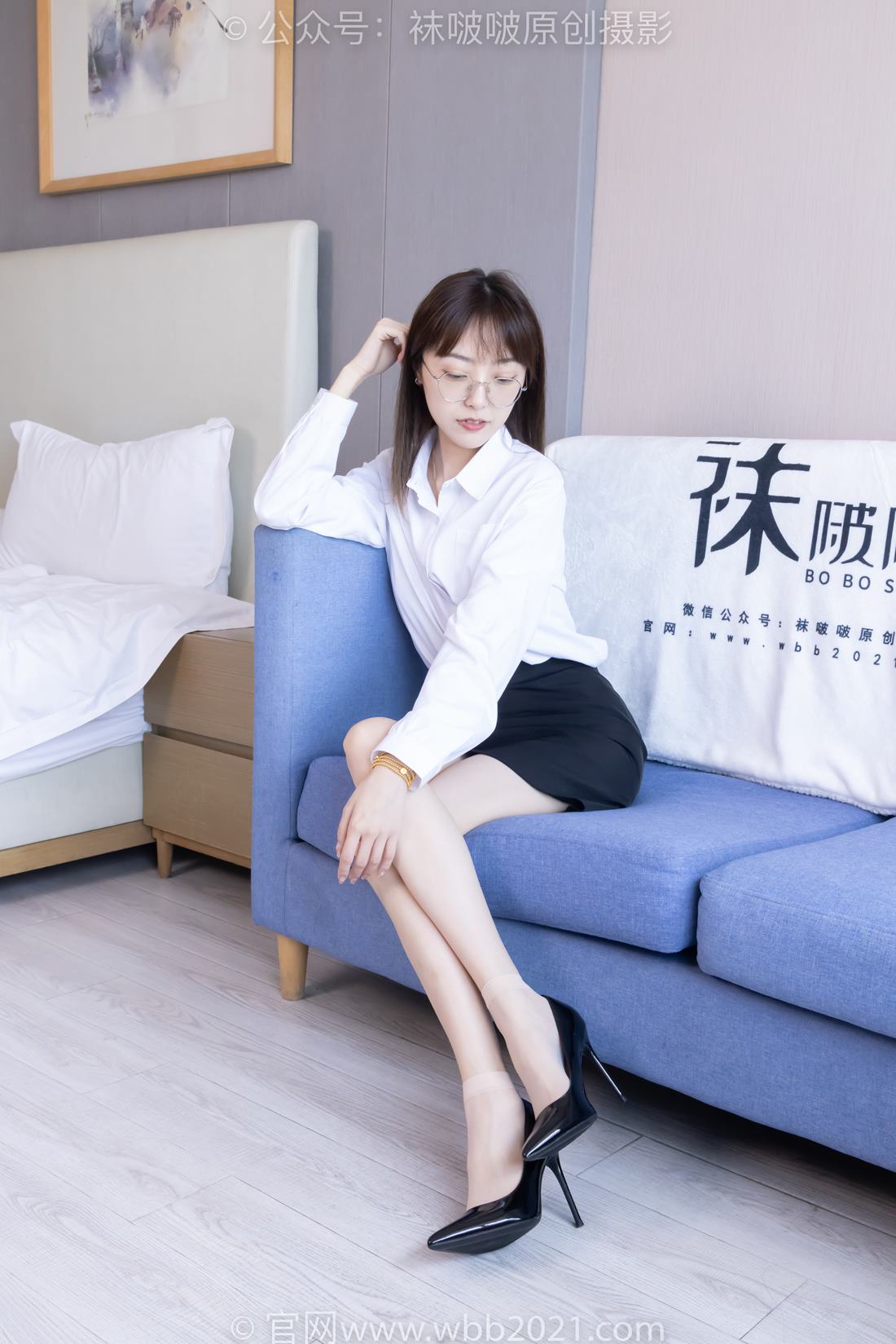 图片[140]-[BoBoSocks袜啵啵]NO.419 稚予-高跟鞋、黑丝、短肉丝、ol风[142P] – 速更版-美库