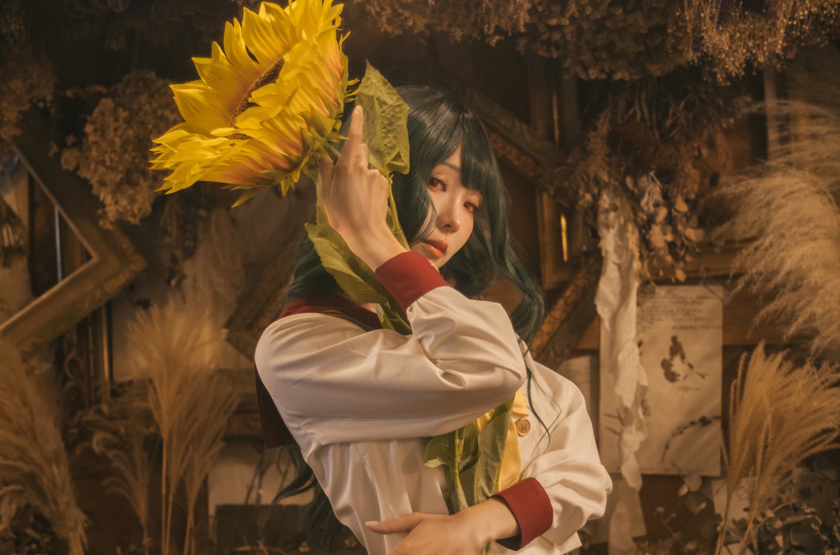 图片[10]-Ely_eee(ElyEE子)  – Kazami Yuuka ~ Uniform 幽香制服[25P] – 速更版-美库