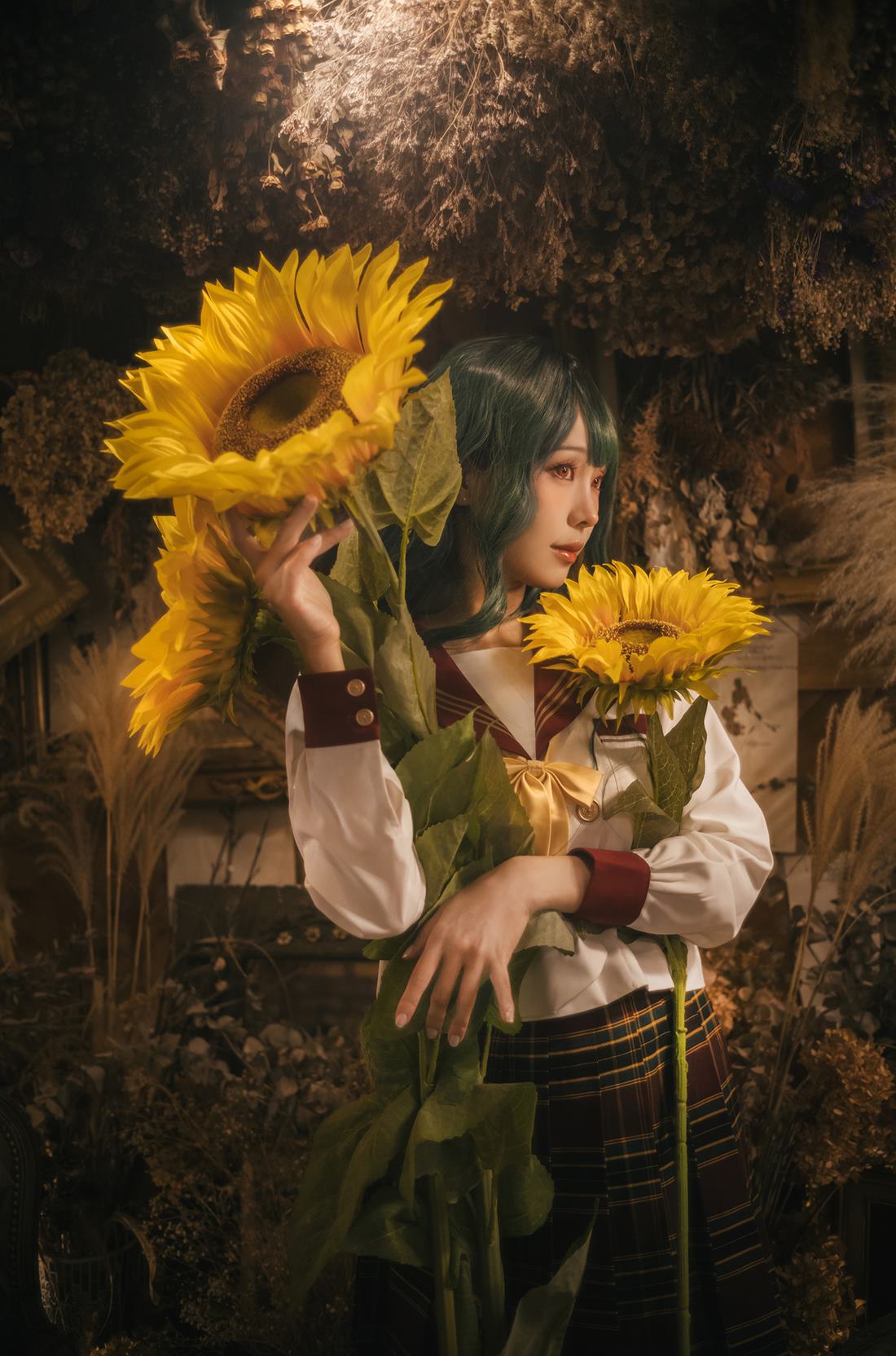 图片[13]-Ely_eee(ElyEE子)  – Kazami Yuuka ~ Uniform 幽香制服[25P] – 速更版-美库