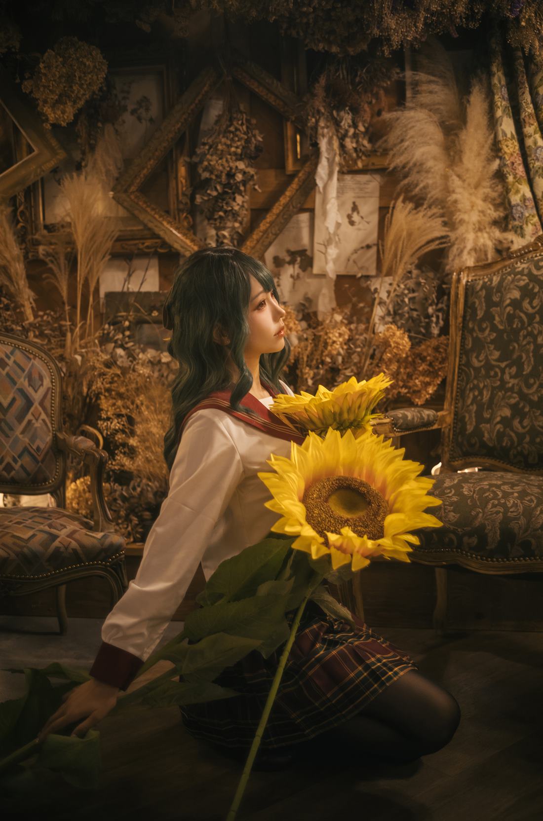 图片[15]-Ely_eee(ElyEE子)  – Kazami Yuuka ~ Uniform 幽香制服[25P] – 速更版-美库