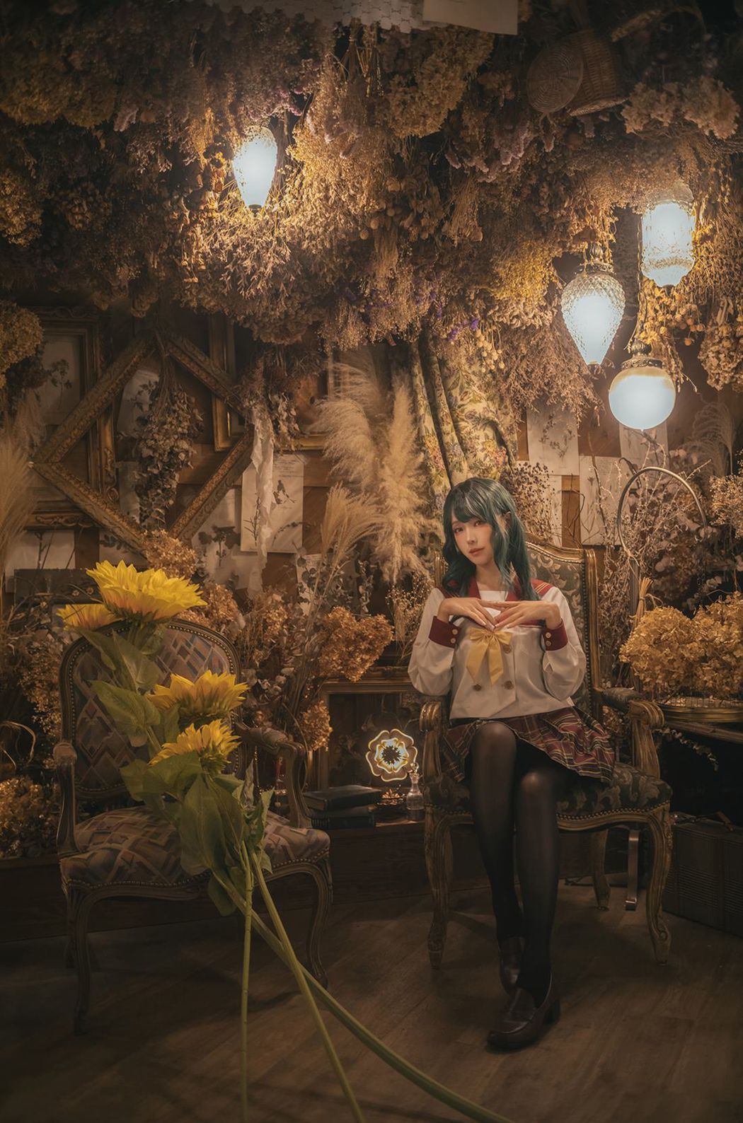 图片[18]-Ely_eee(ElyEE子)  – Kazami Yuuka ~ Uniform 幽香制服[25P] – 速更版-美库