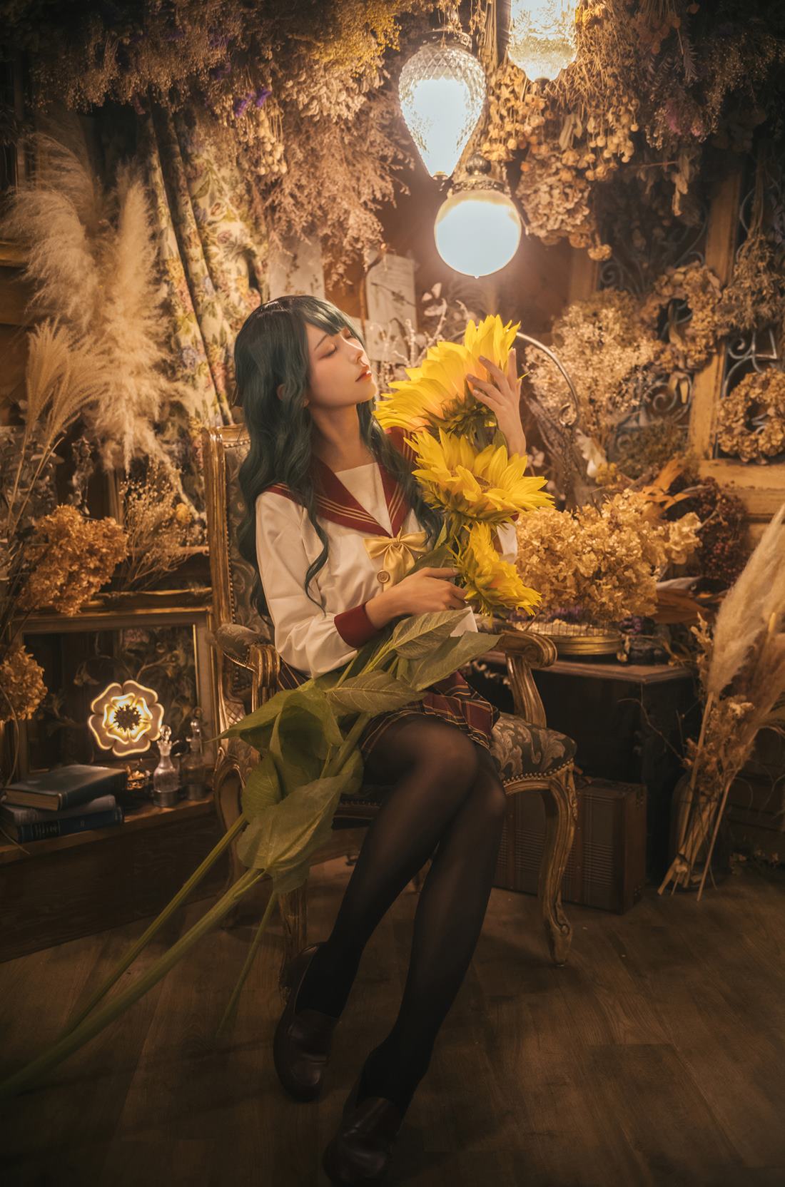 图片[20]-Ely_eee(ElyEE子)  – Kazami Yuuka ~ Uniform 幽香制服[25P] – 速更版-美库