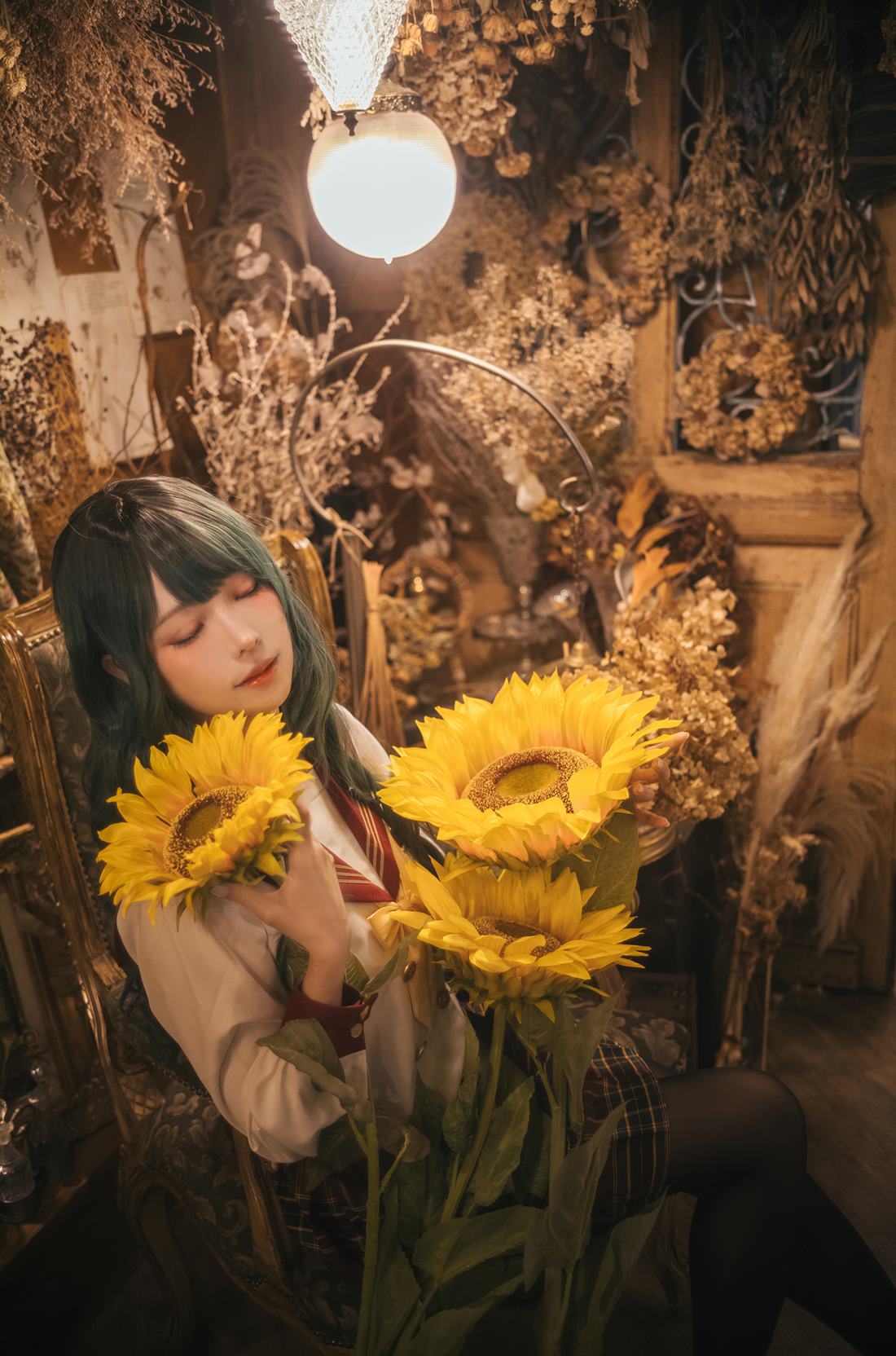 图片[22]-Ely_eee(ElyEE子)  – Kazami Yuuka ~ Uniform 幽香制服[25P] – 速更版-美库