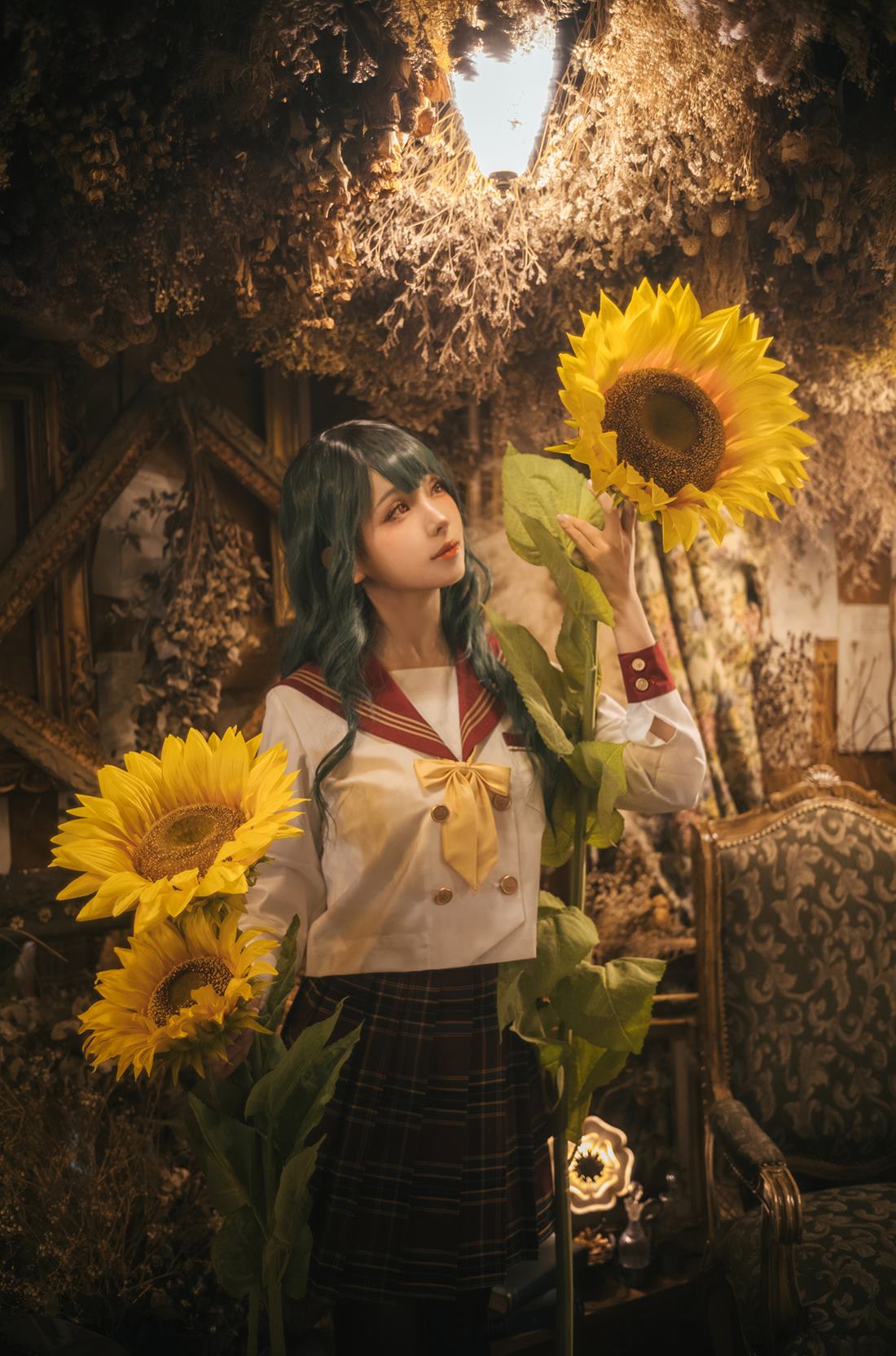 图片[23]-Ely_eee(ElyEE子)  – Kazami Yuuka ~ Uniform 幽香制服[25P] – 速更版-美库