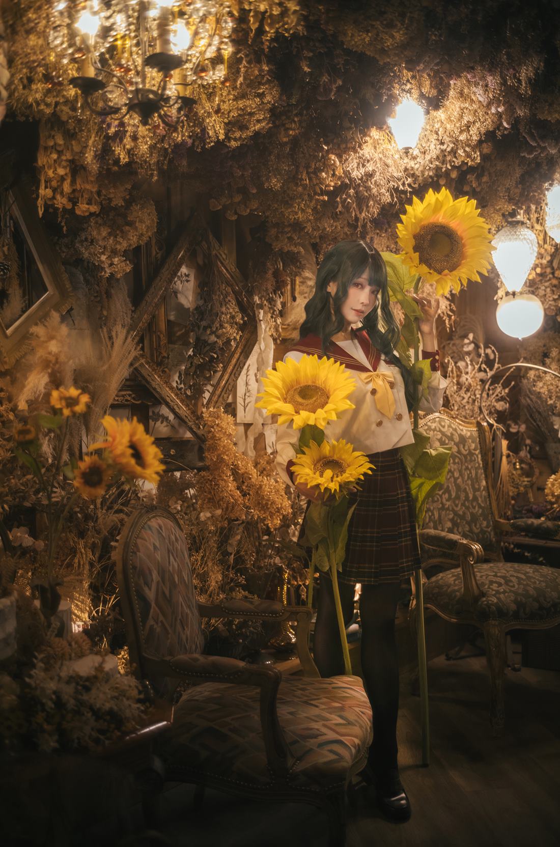 图片[24]-Ely_eee(ElyEE子)  – Kazami Yuuka ~ Uniform 幽香制服[25P] – 速更版-美库