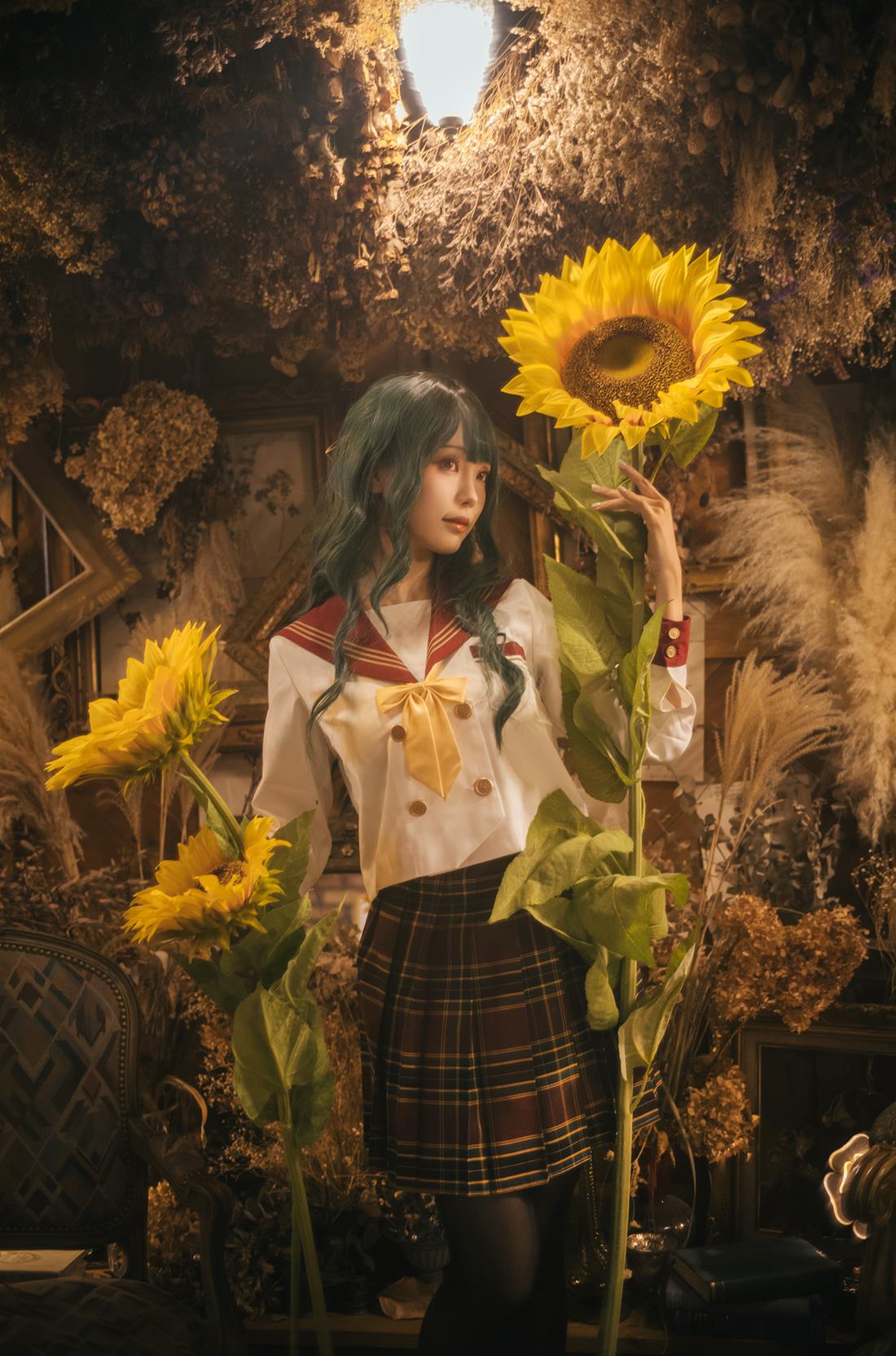 图片[25]-Ely_eee(ElyEE子)  – Kazami Yuuka ~ Uniform 幽香制服[25P] – 速更版-美库