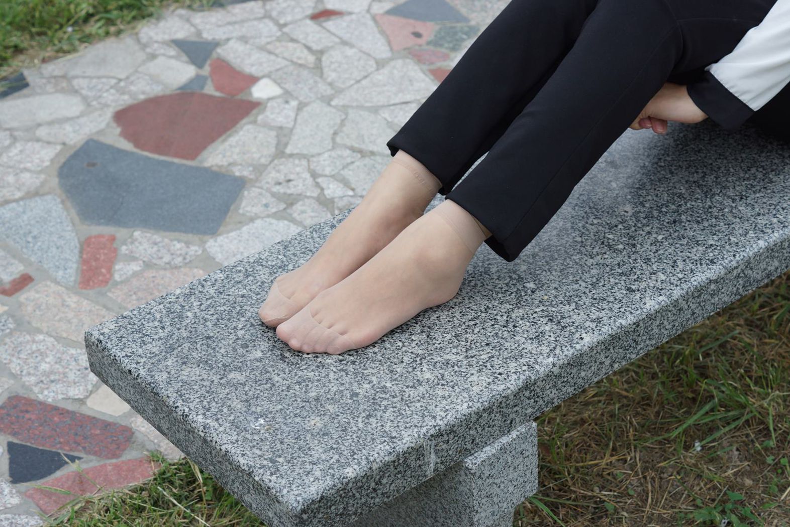 图片[22]-自由摄影 No.320 淡灰丝 小鱼嘴 美女 [61P] – 速更版-美库