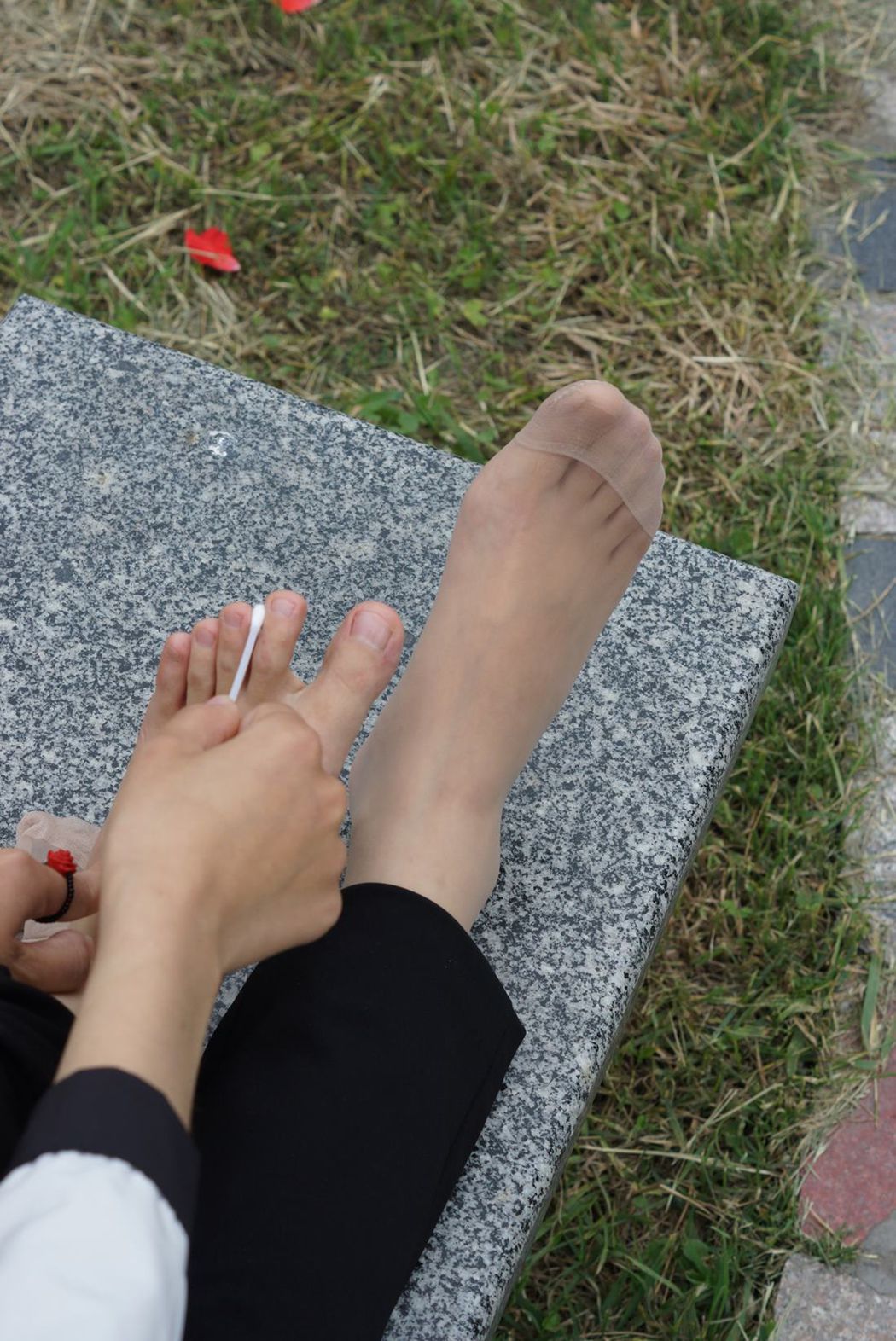 图片[37]-自由摄影 No.320 淡灰丝 小鱼嘴 美女 [61P] – 速更版-美库