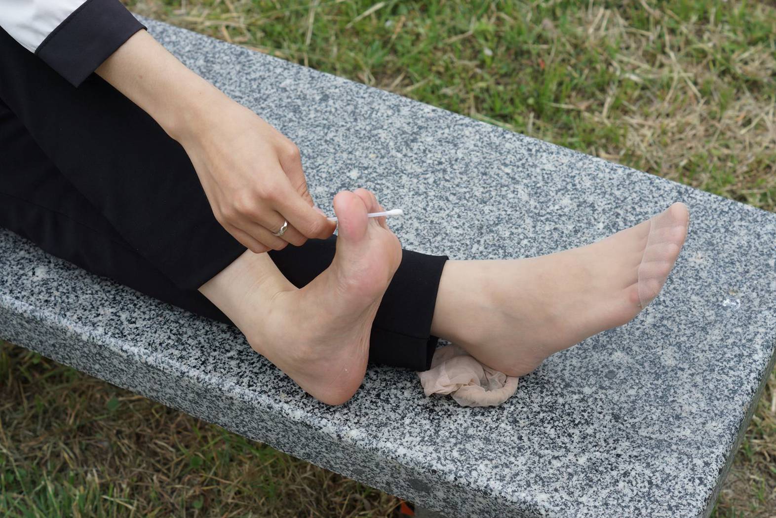 图片[49]-自由摄影 No.320 淡灰丝 小鱼嘴 美女 [61P] – 速更版-美库