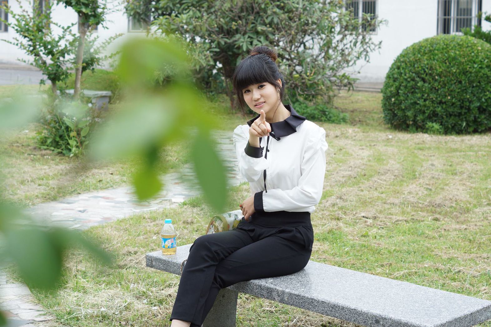 图片[62]-自由摄影 No.320 淡灰丝 小鱼嘴 美女 [61P] – 速更版-美库