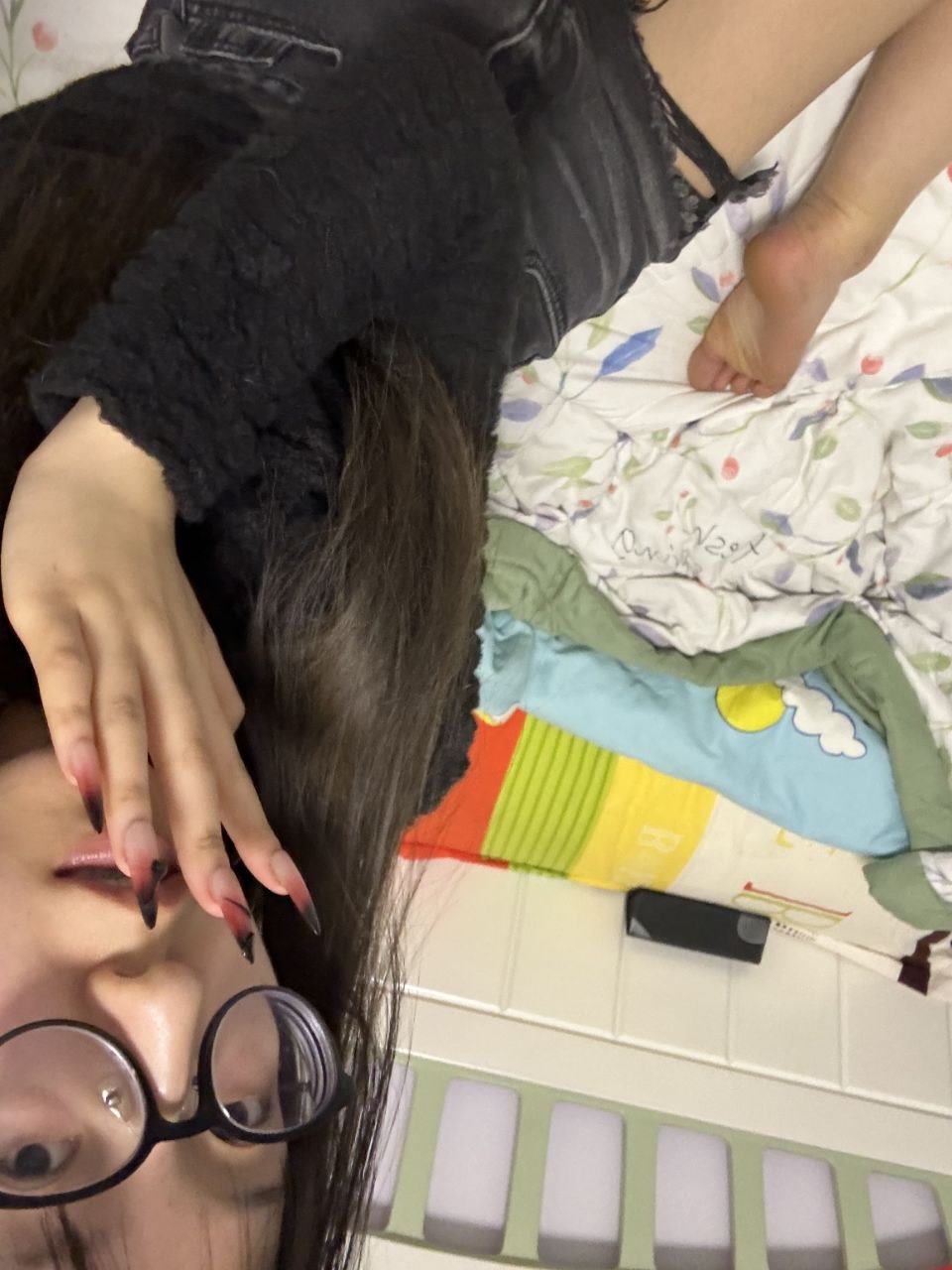 图片[10]-脚模面试脸足同框套路系列-025-27号-大学老师[14P] – 速更版-美库