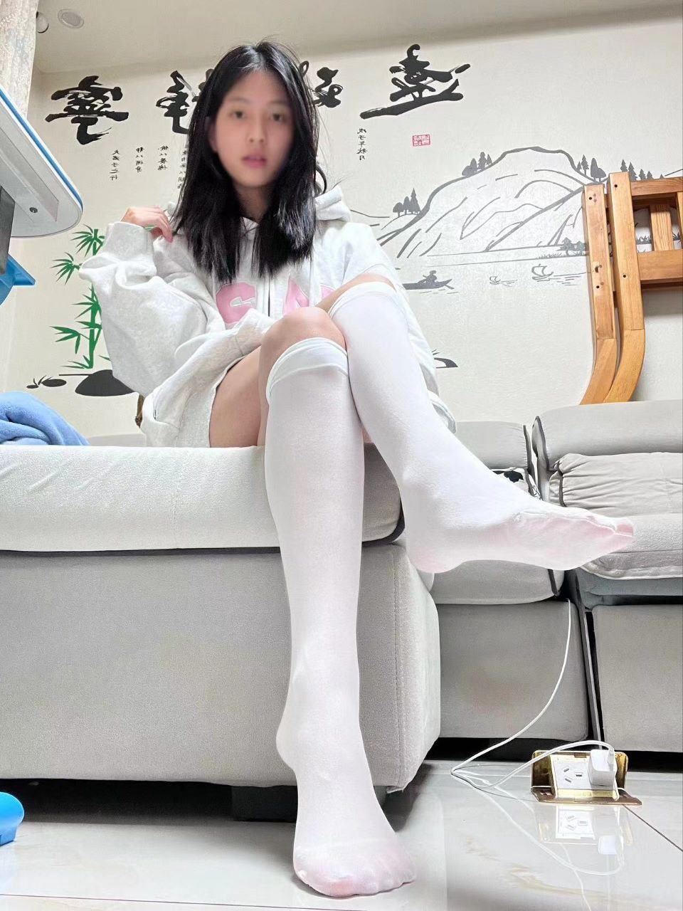 图片[11]-脚模面试脸足同框套路系列-026-28号-小姐姐[11P] – 速更版-美库