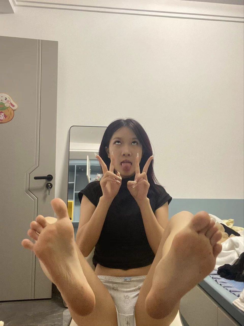 图片[11]-脚模面试脸足同框套路系列-027-29号-小姐姐[11P] – 速更版-美库