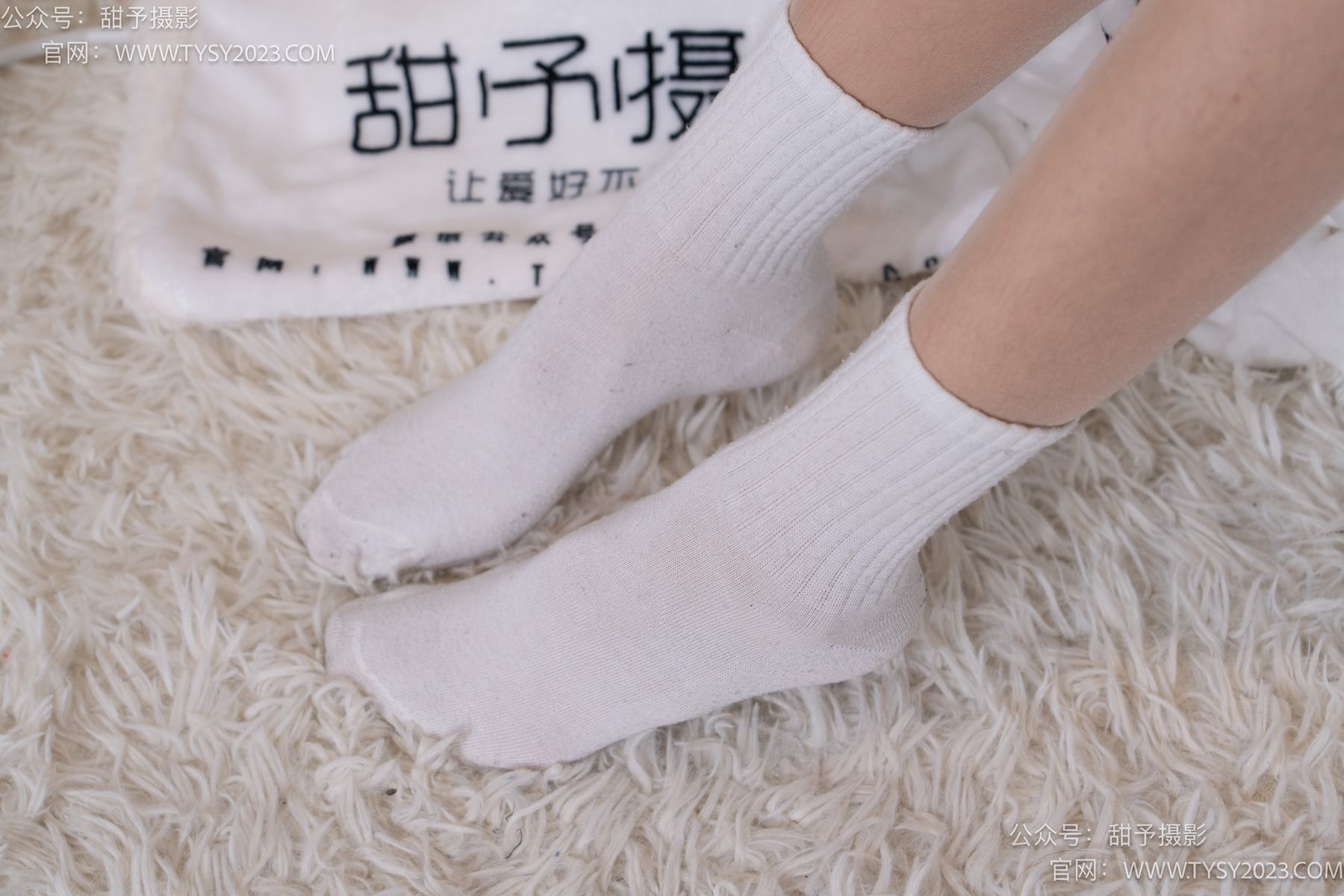 图片[61]-甜予摄影 NO.075 小桃-皮鞋、白棉袜、肉丝（脚尖加固款）[129P] – 速更版-美库