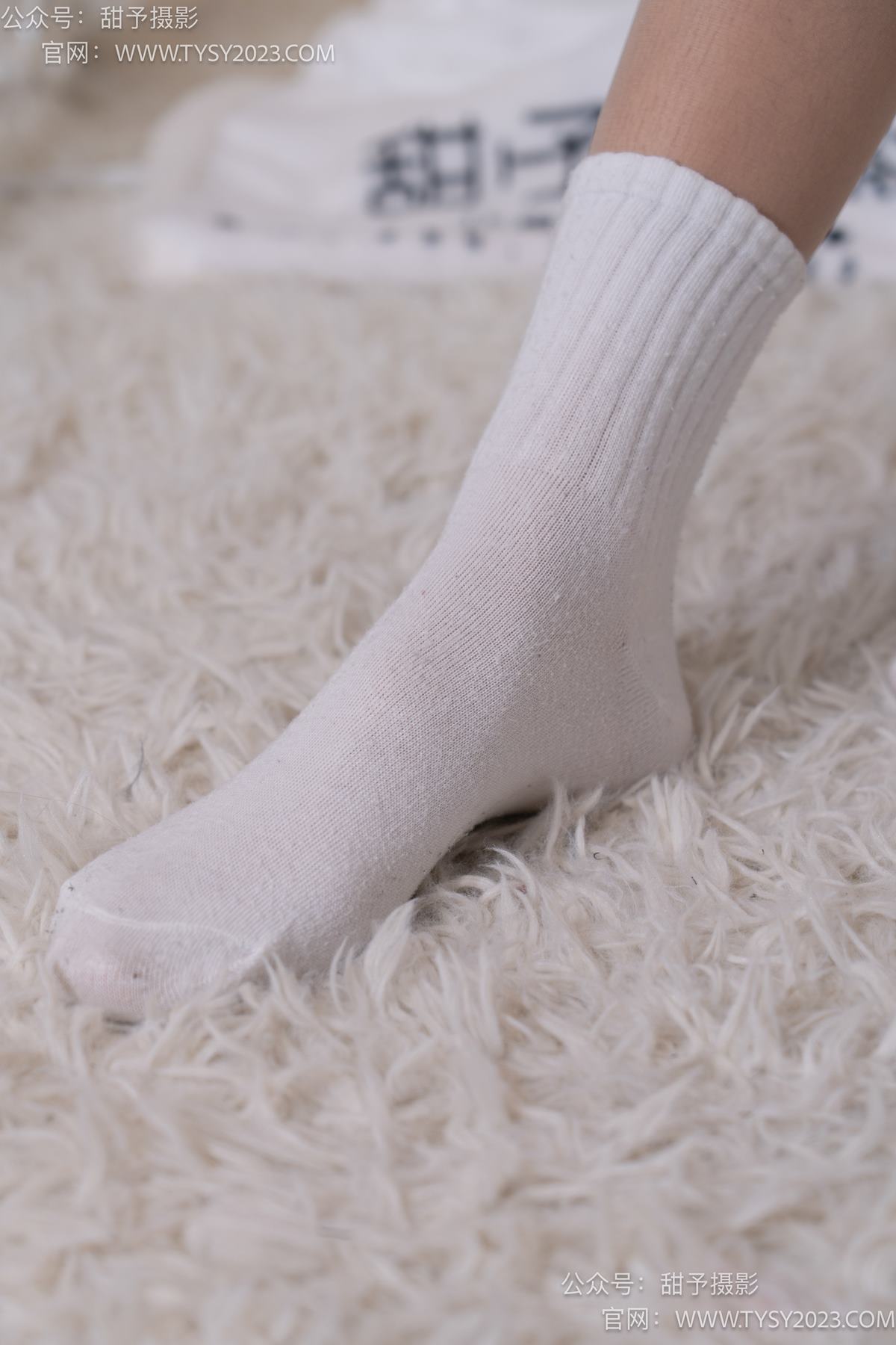 图片[71]-甜予摄影 NO.075 小桃-皮鞋、白棉袜、肉丝（脚尖加固款）[129P] – 速更版-美库