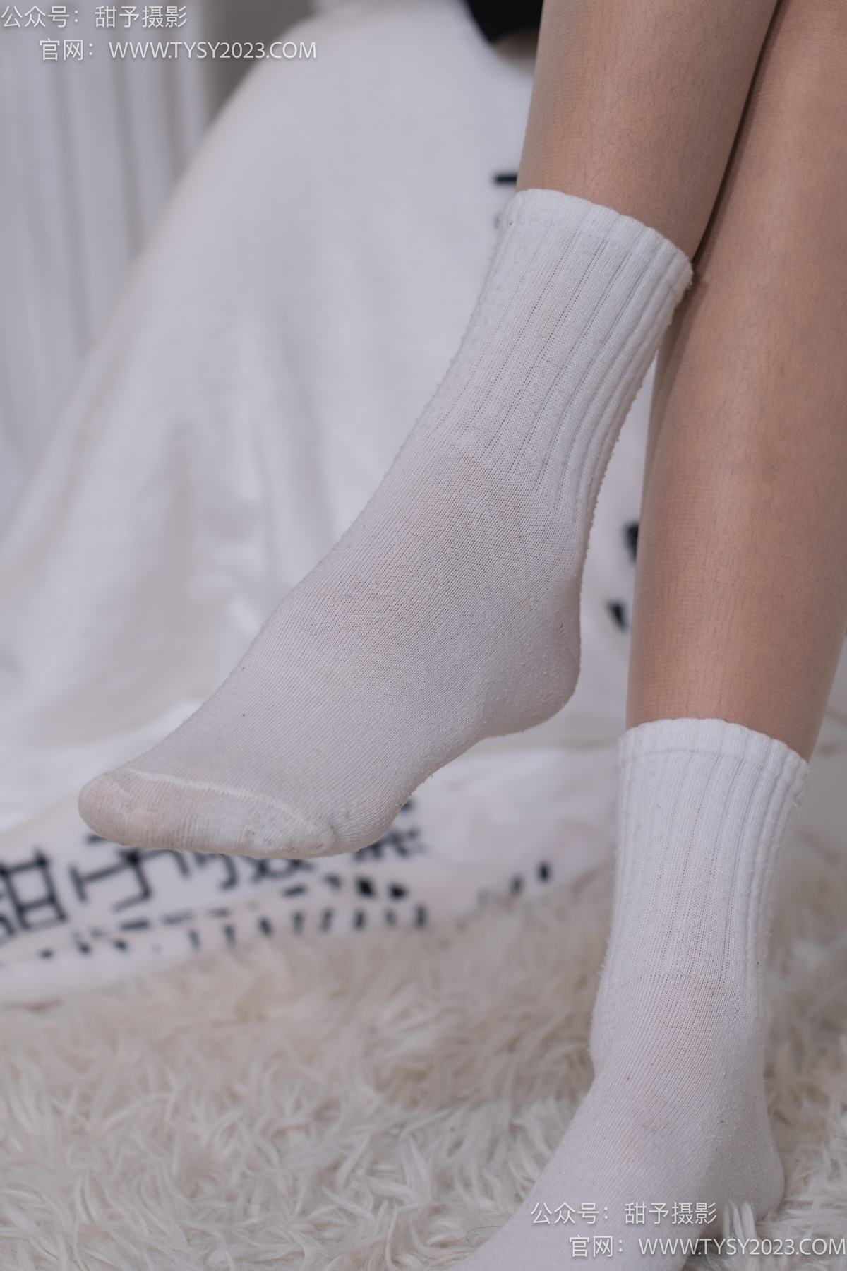 图片[79]-甜予摄影 NO.075 小桃-皮鞋、白棉袜、肉丝（脚尖加固款）[129P] – 速更版-美库