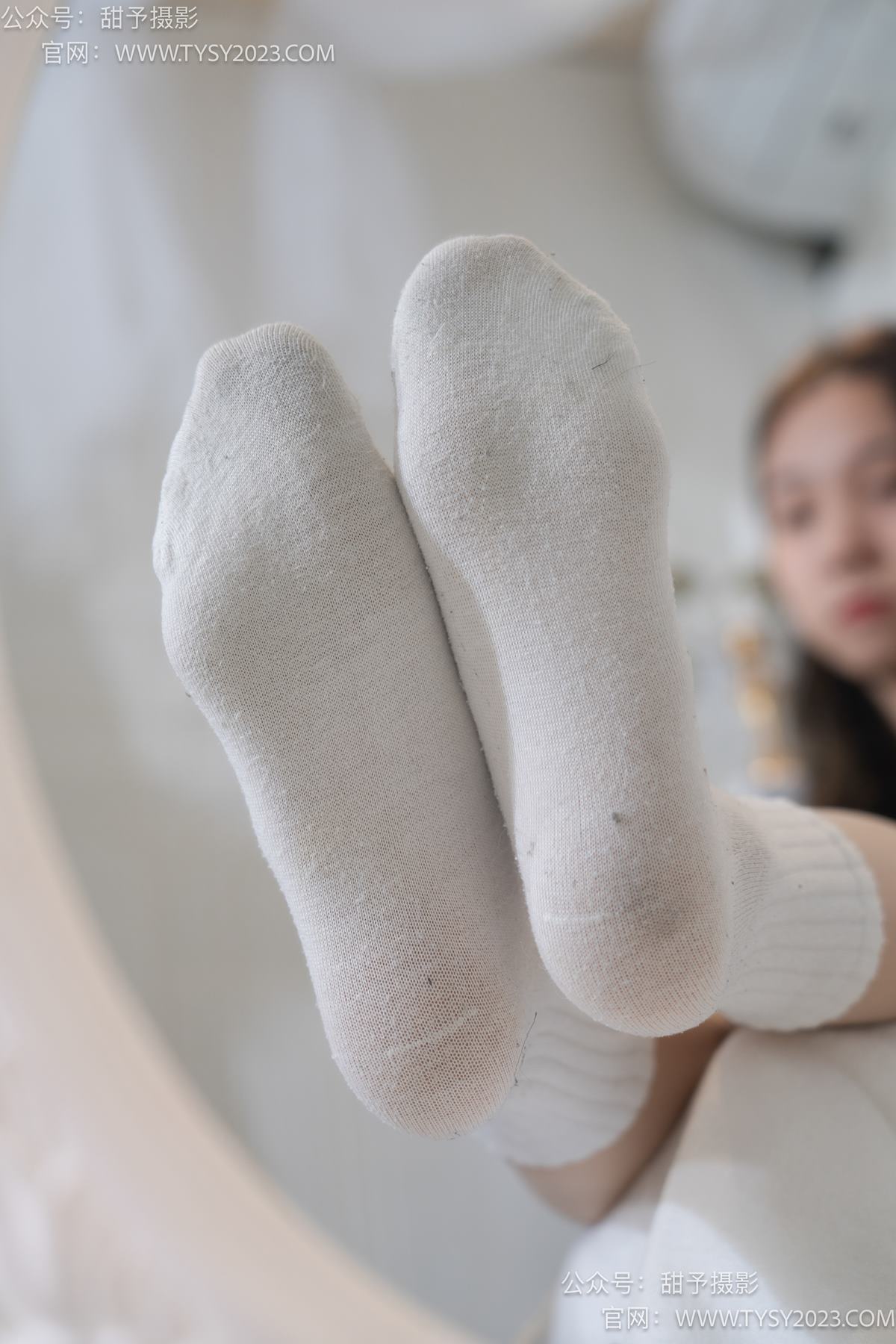 图片[90]-甜予摄影 NO.075 小桃-皮鞋、白棉袜、肉丝（脚尖加固款）[129P] – 速更版-美库