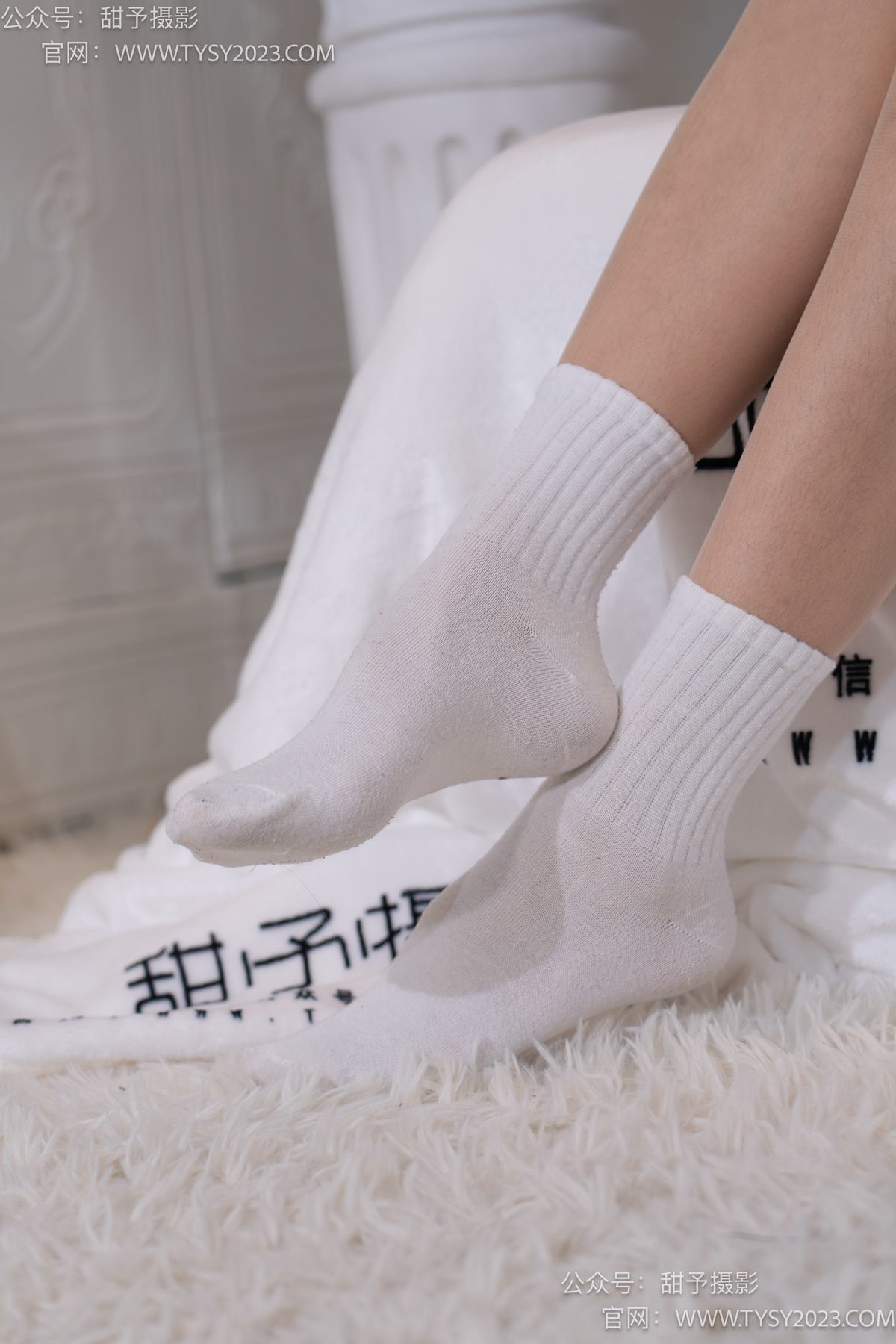 图片[94]-甜予摄影 NO.075 小桃-皮鞋、白棉袜、肉丝（脚尖加固款）[129P] – 速更版-美库