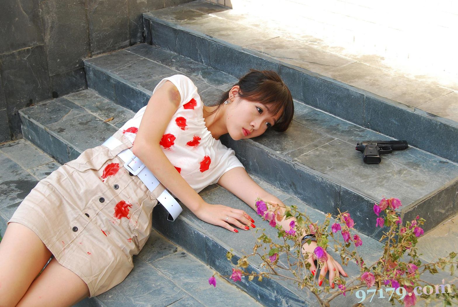 图片[31]-97179 NO.001-茶茶-枪战[98P] – 速更版-美库