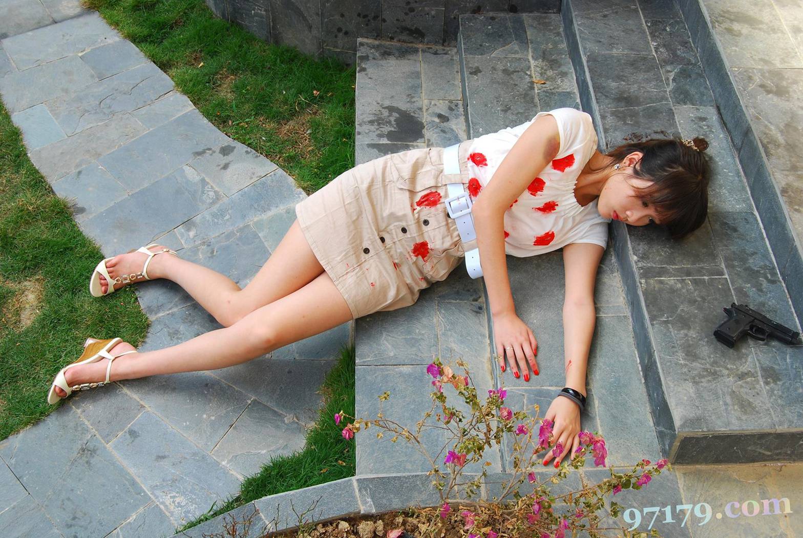 图片[37]-97179 NO.001-茶茶-枪战[98P] – 速更版-美库