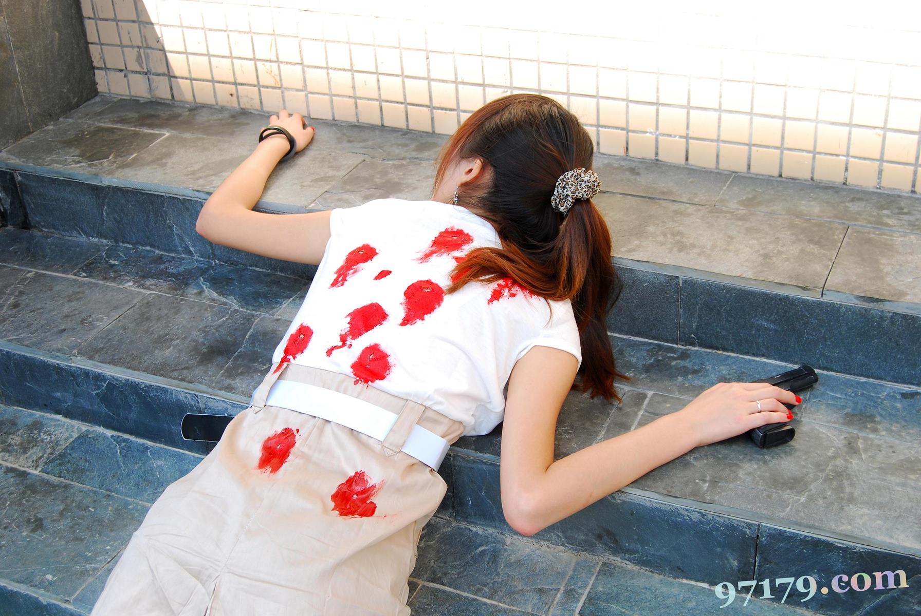 图片[44]-97179 NO.001-茶茶-枪战[98P] – 速更版-美库