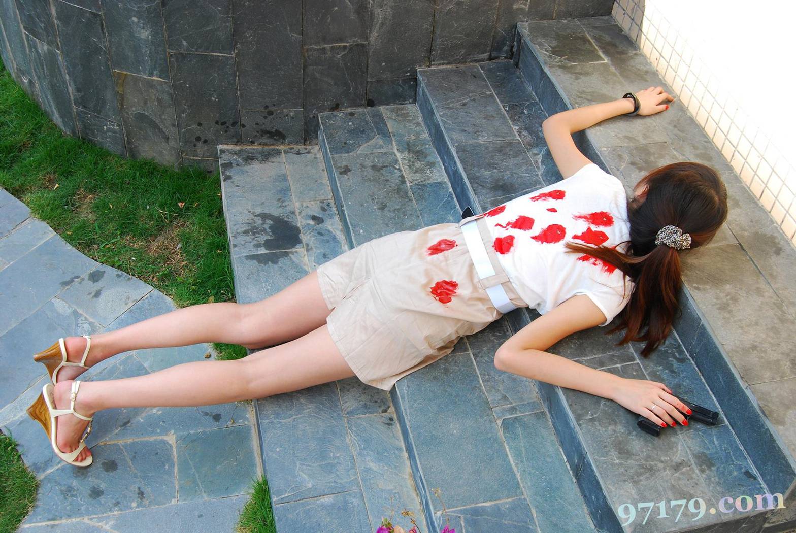 图片[48]-97179 NO.001-茶茶-枪战[98P] – 速更版-美库